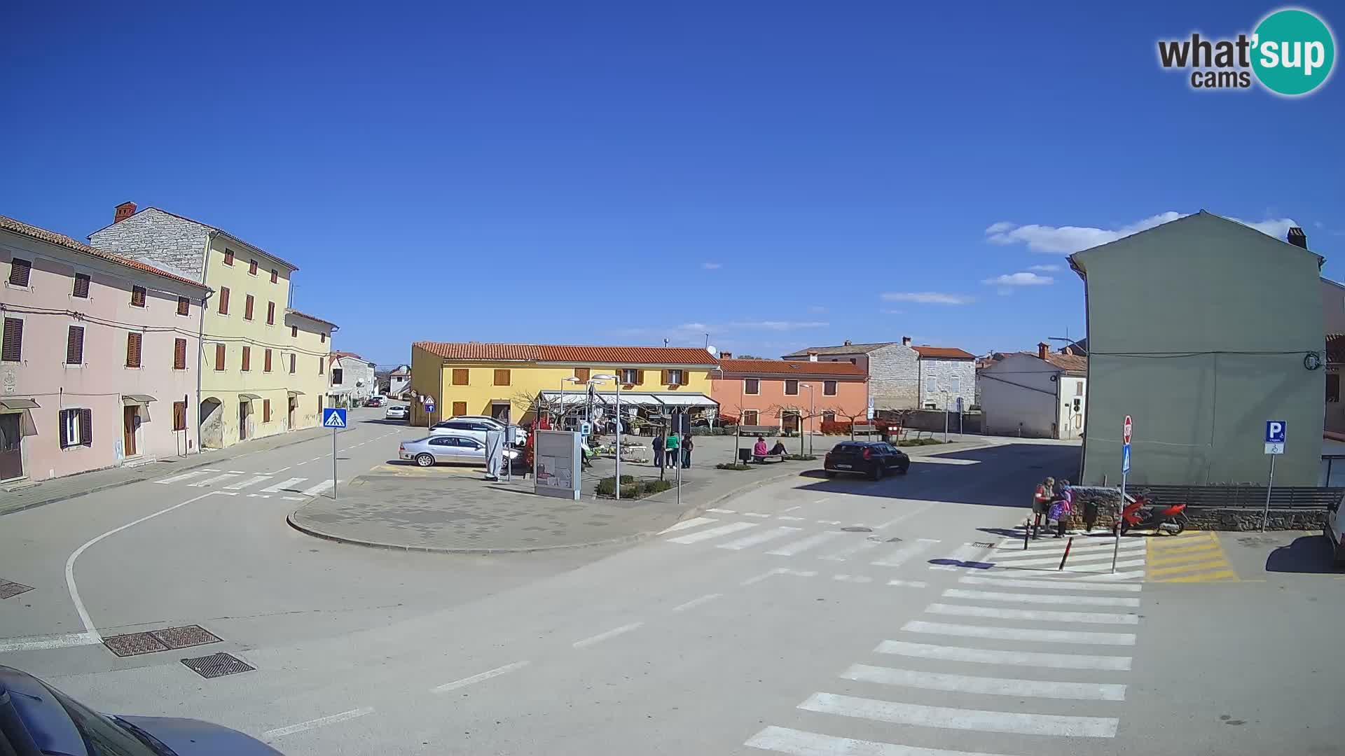 Webcam Valle, piazza La Musa – Istria – Croazia