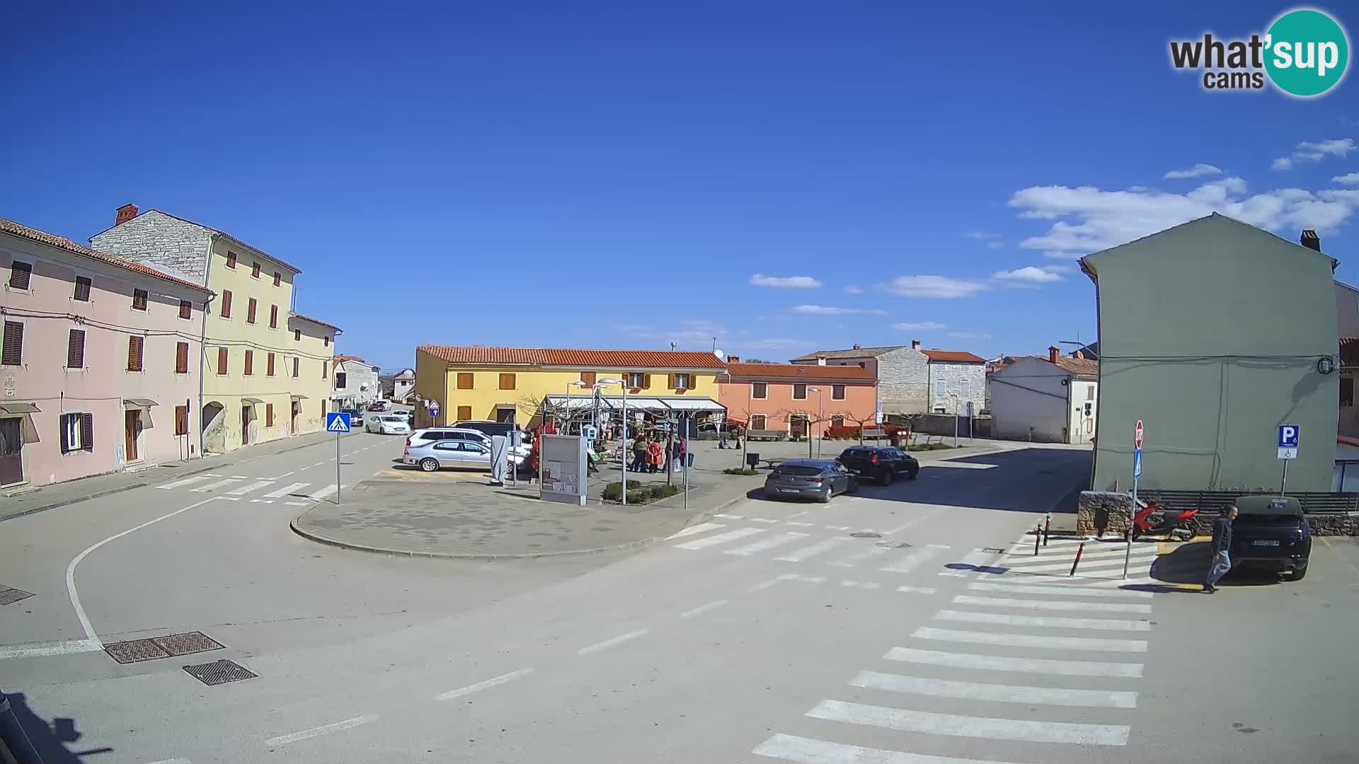 Webcam Valle, piazza La Musa – Istria – Croazia