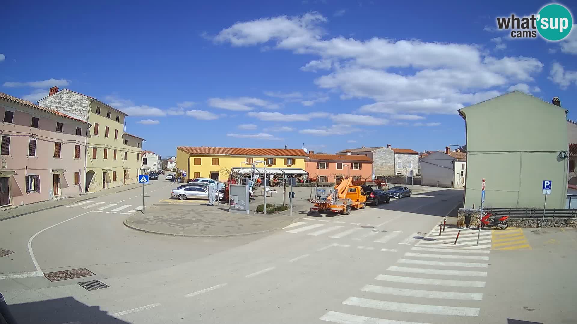 Bale, webcam de la plaza La Musa – Istria – Croacia