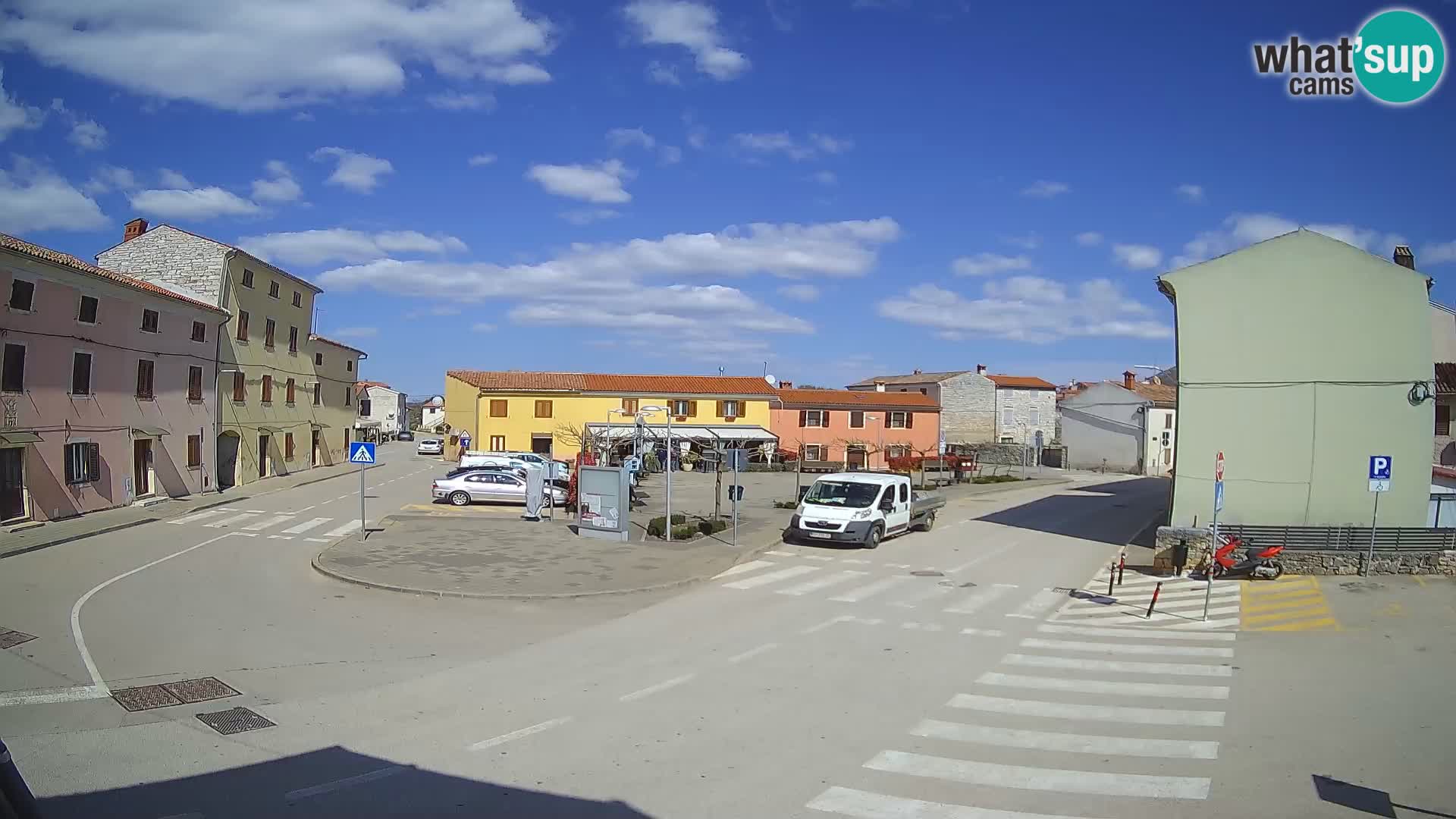 Bale Trg La Musa webcam – Istria – Croatia