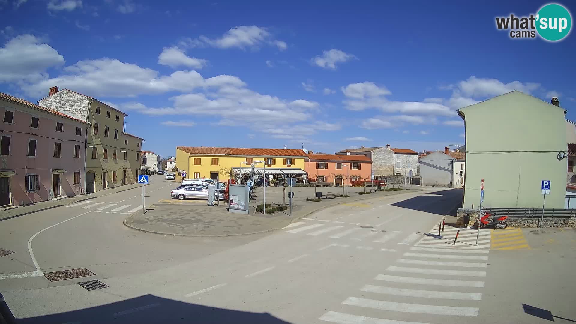 Bale Trg La Musa webcam – Istria – Croatia