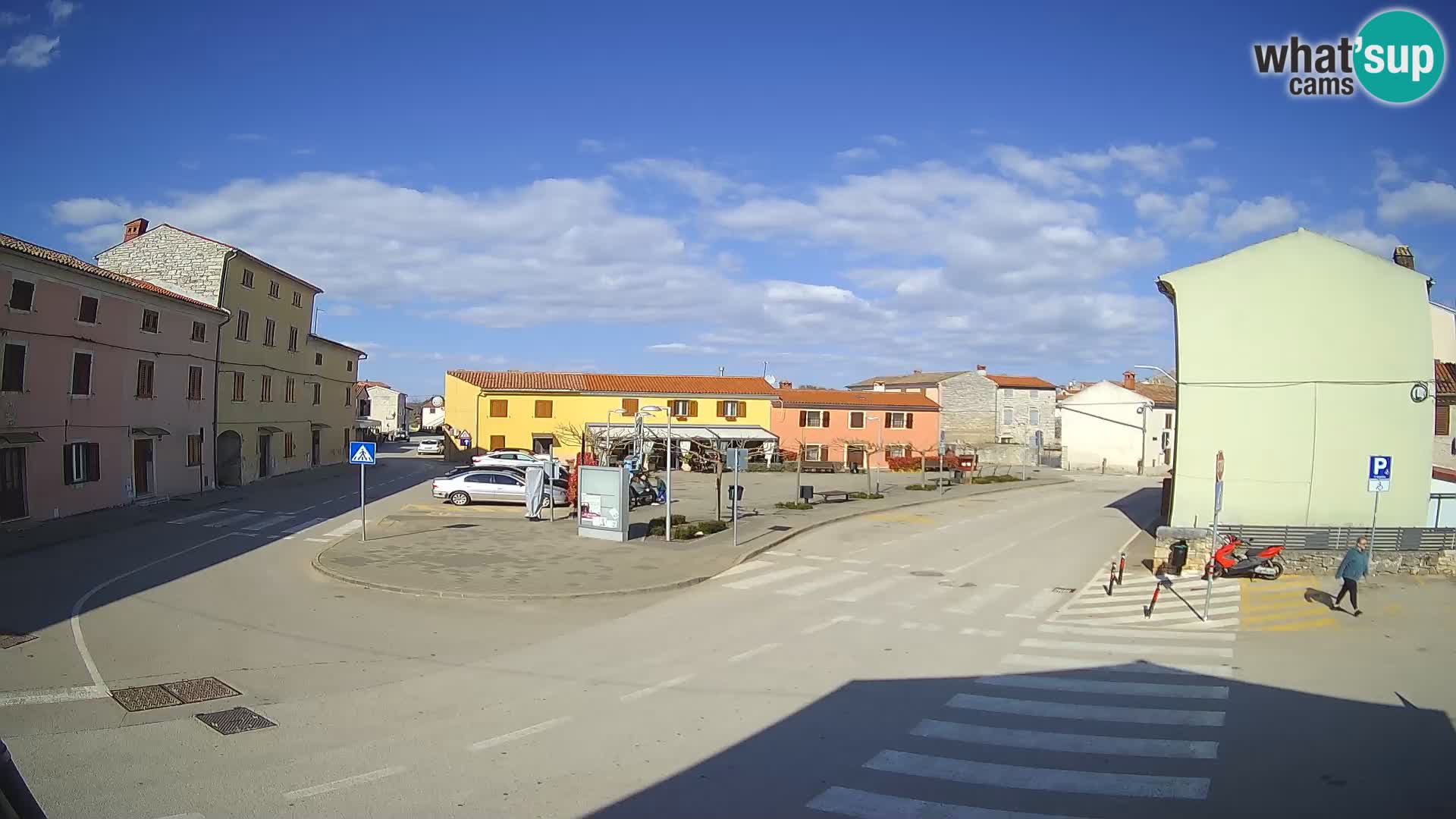 Bale Trg La Musa webcam – Istria – Croatia