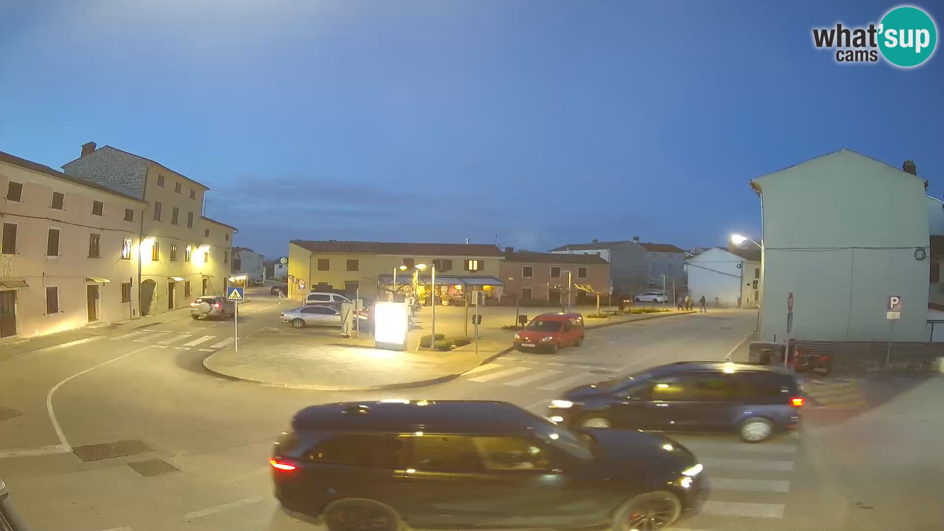 Bale Trg La Musa webcam – Istria – Croatia