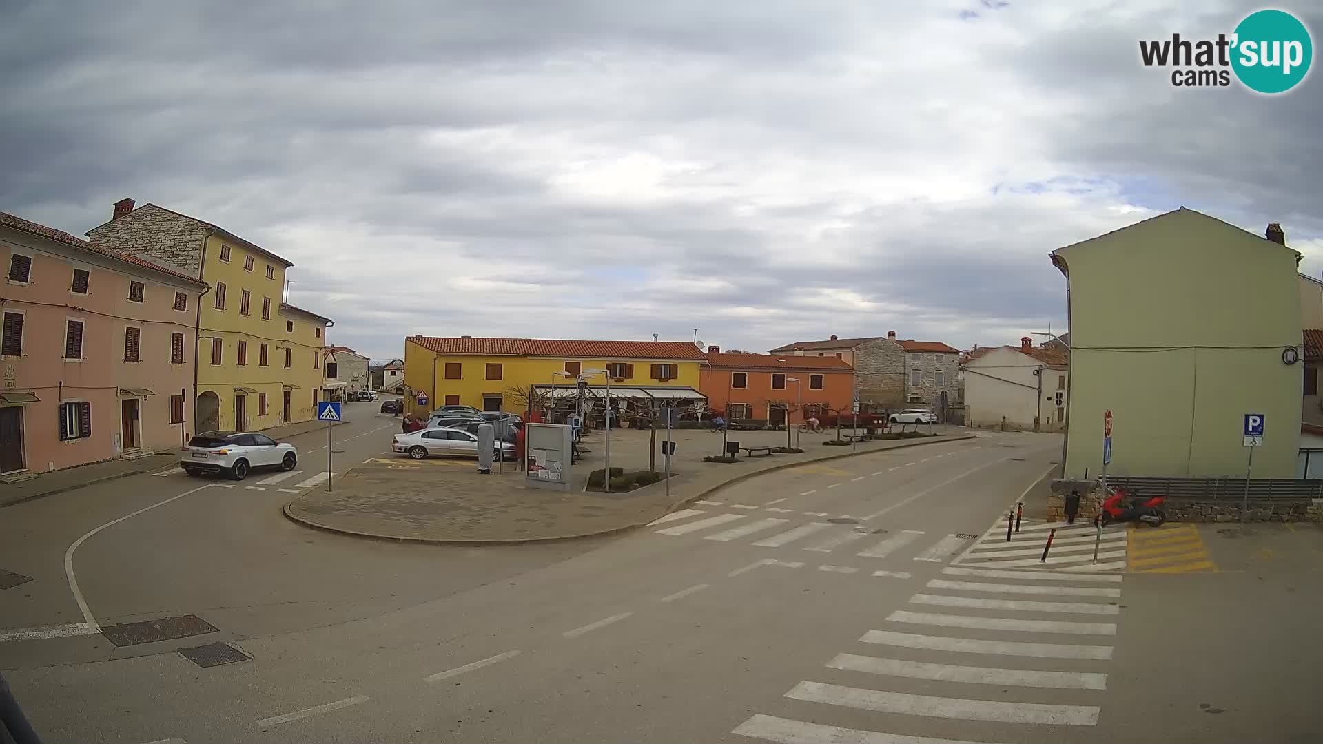 Bale, webcam de la plaza La Musa – Istria – Croacia