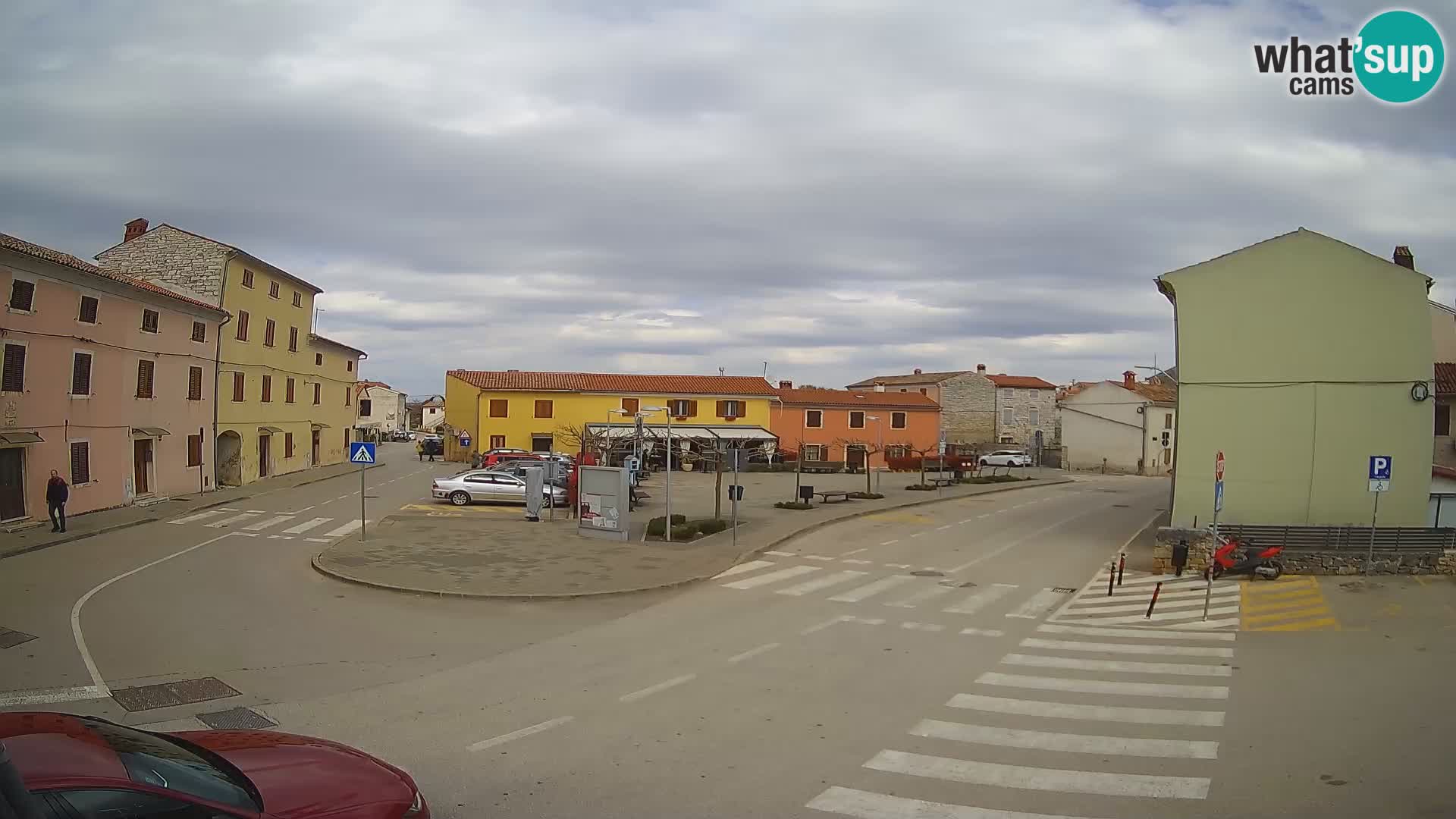 Bale Trg La Musa webcam – Istria – Croatia