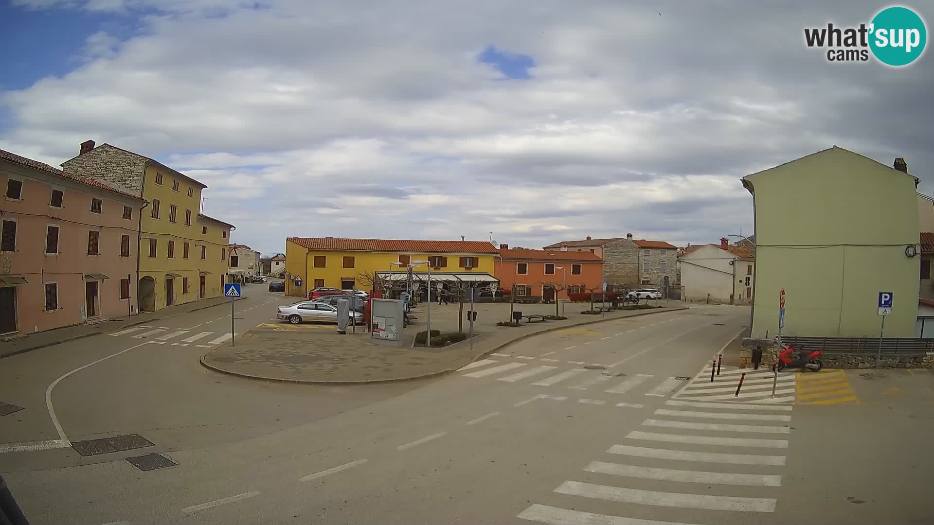 Bale, webcam de la plaza La Musa – Istria – Croacia