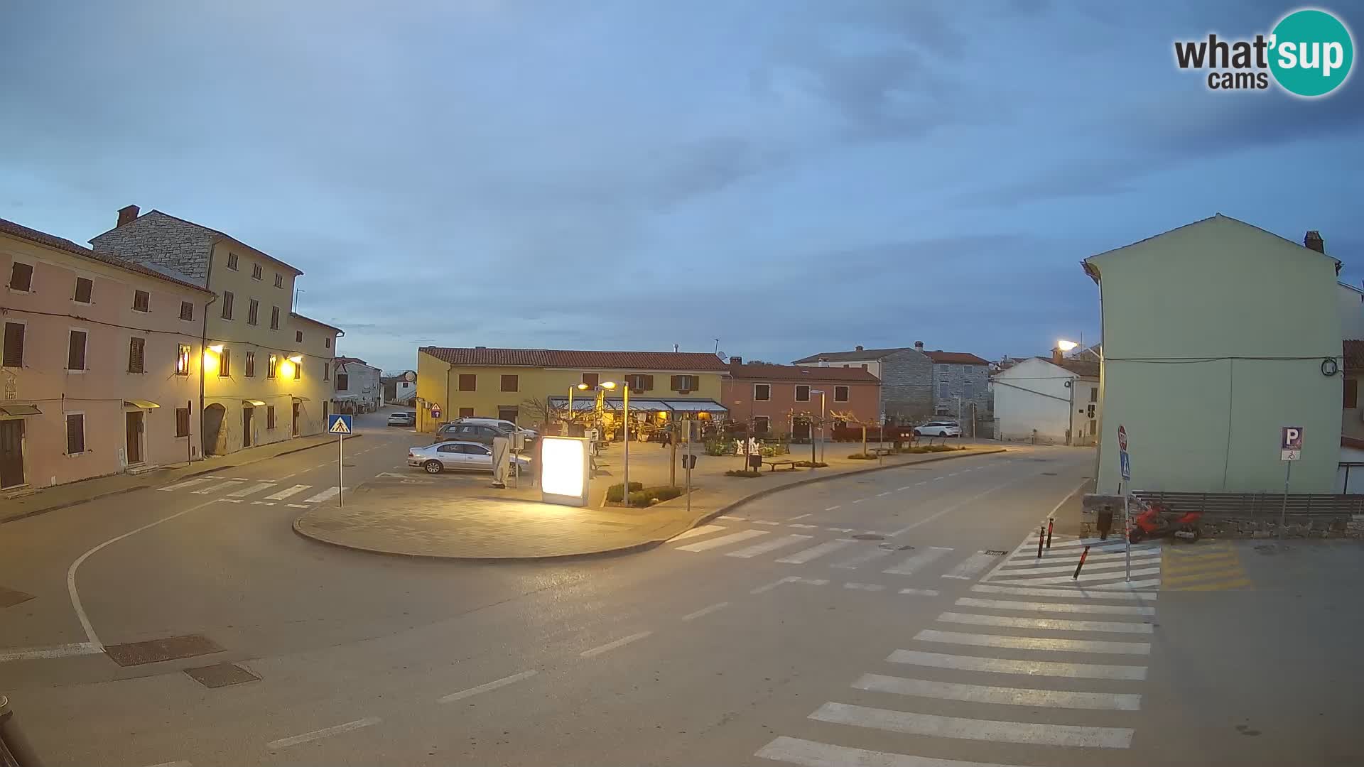 Bale Trg La Musa spletna kamera – Istra – Hrvaška