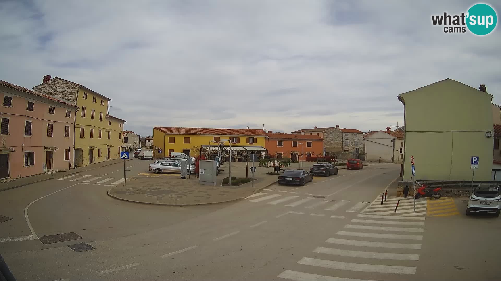 Bale, webcam de la plaza La Musa – Istria – Croacia