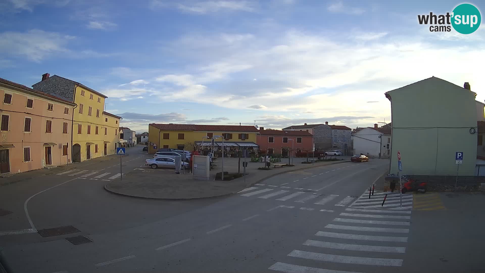 Bale Trg La Musa webcam – Istria – Croatia