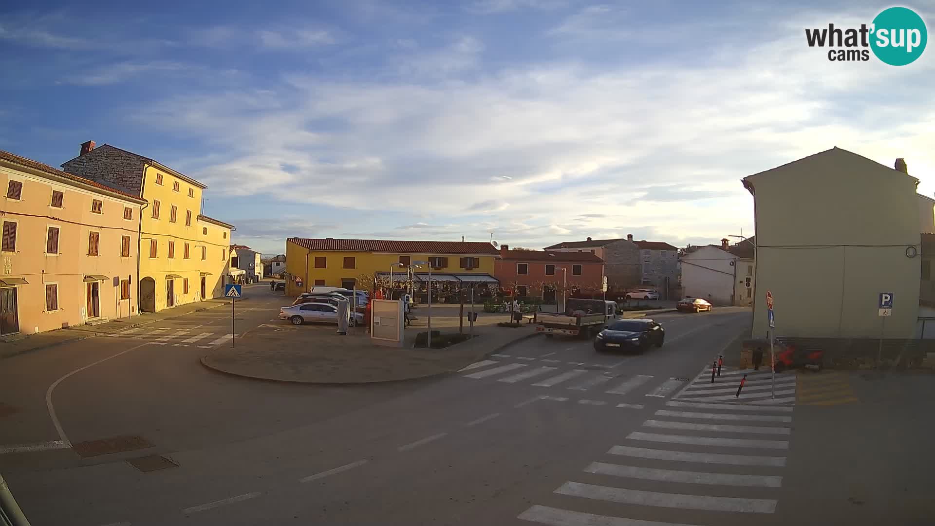 Bale, webcam de la plaza La Musa – Istria – Croacia