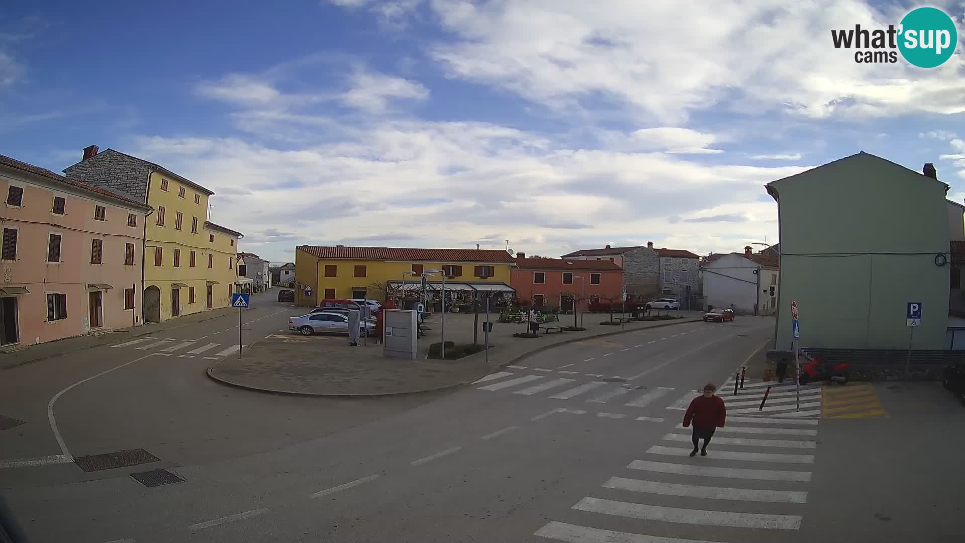 Bale Trg La Musa webcam – Istria – Croatia