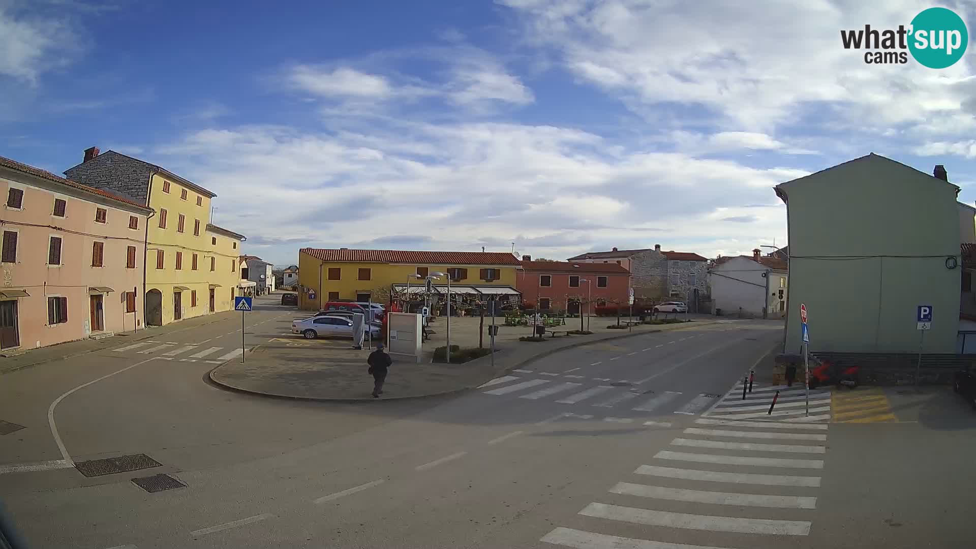 Bale Trg La Musa webcam – Istria – Croatia