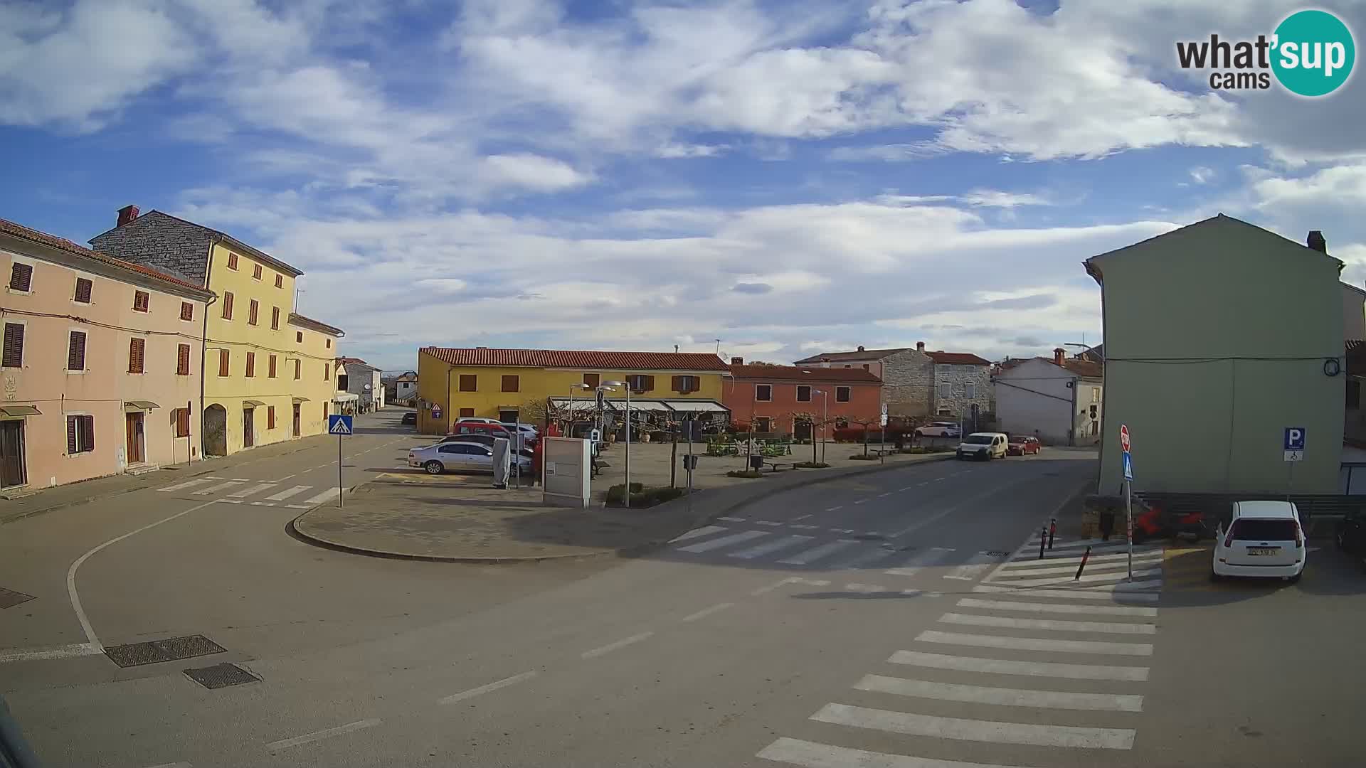 Bale, webcam de la plaza La Musa – Istria – Croacia