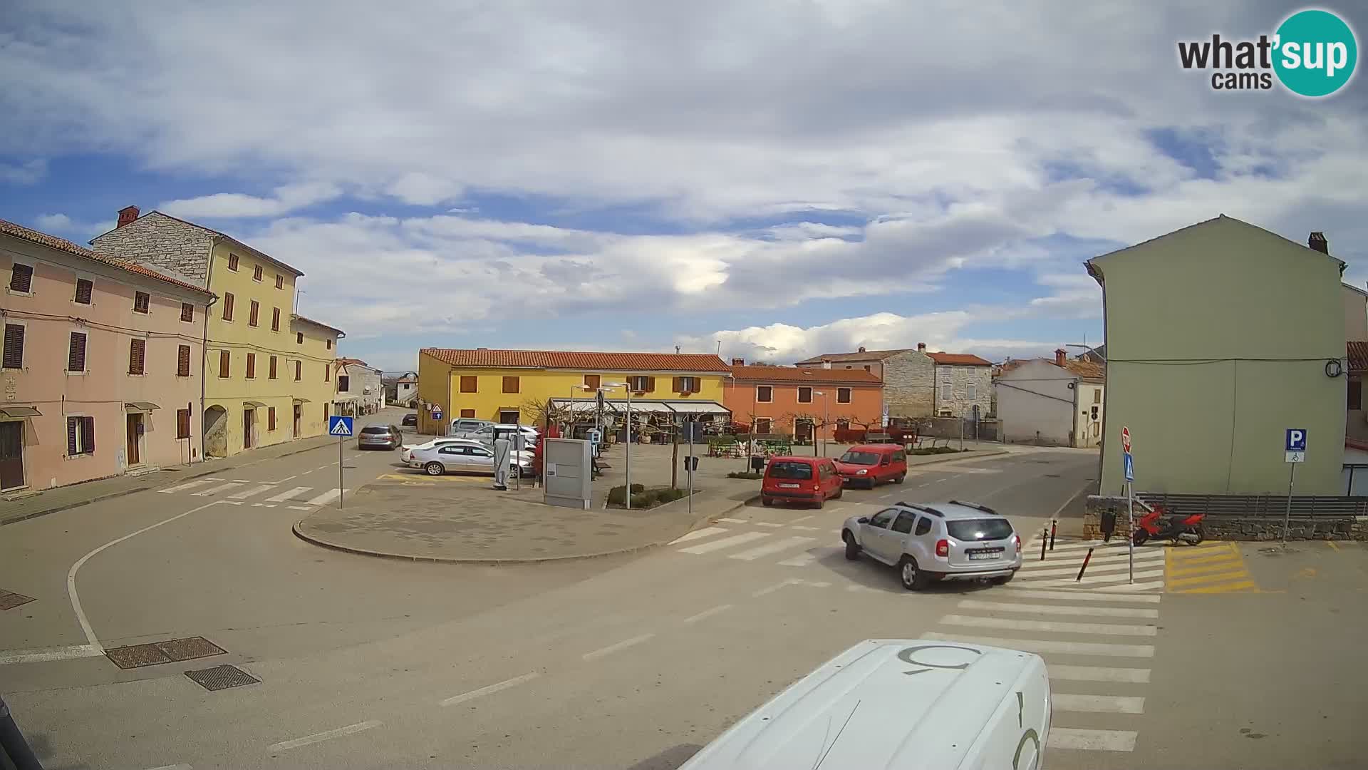 Bale, webcam de la plaza La Musa – Istria – Croacia