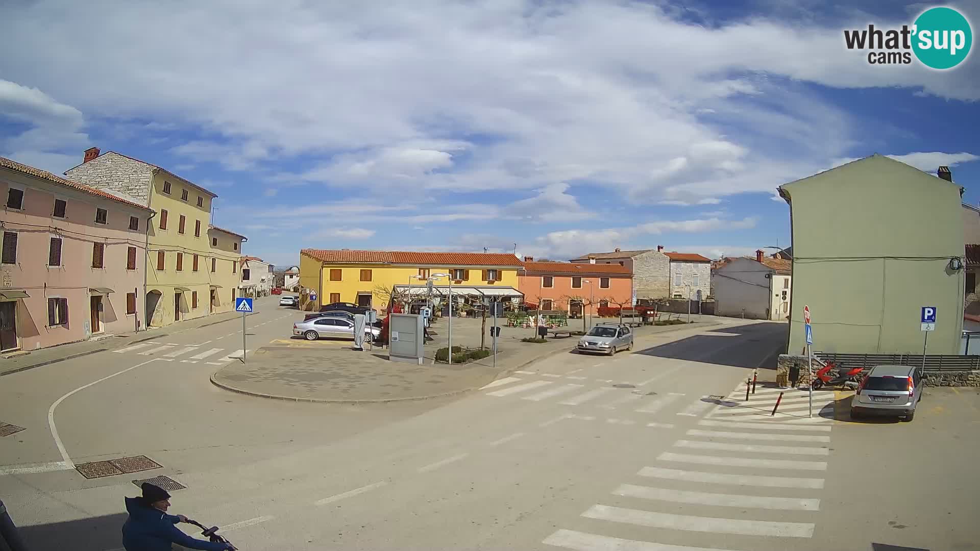 Bale, webcam de la plaza La Musa – Istria – Croacia