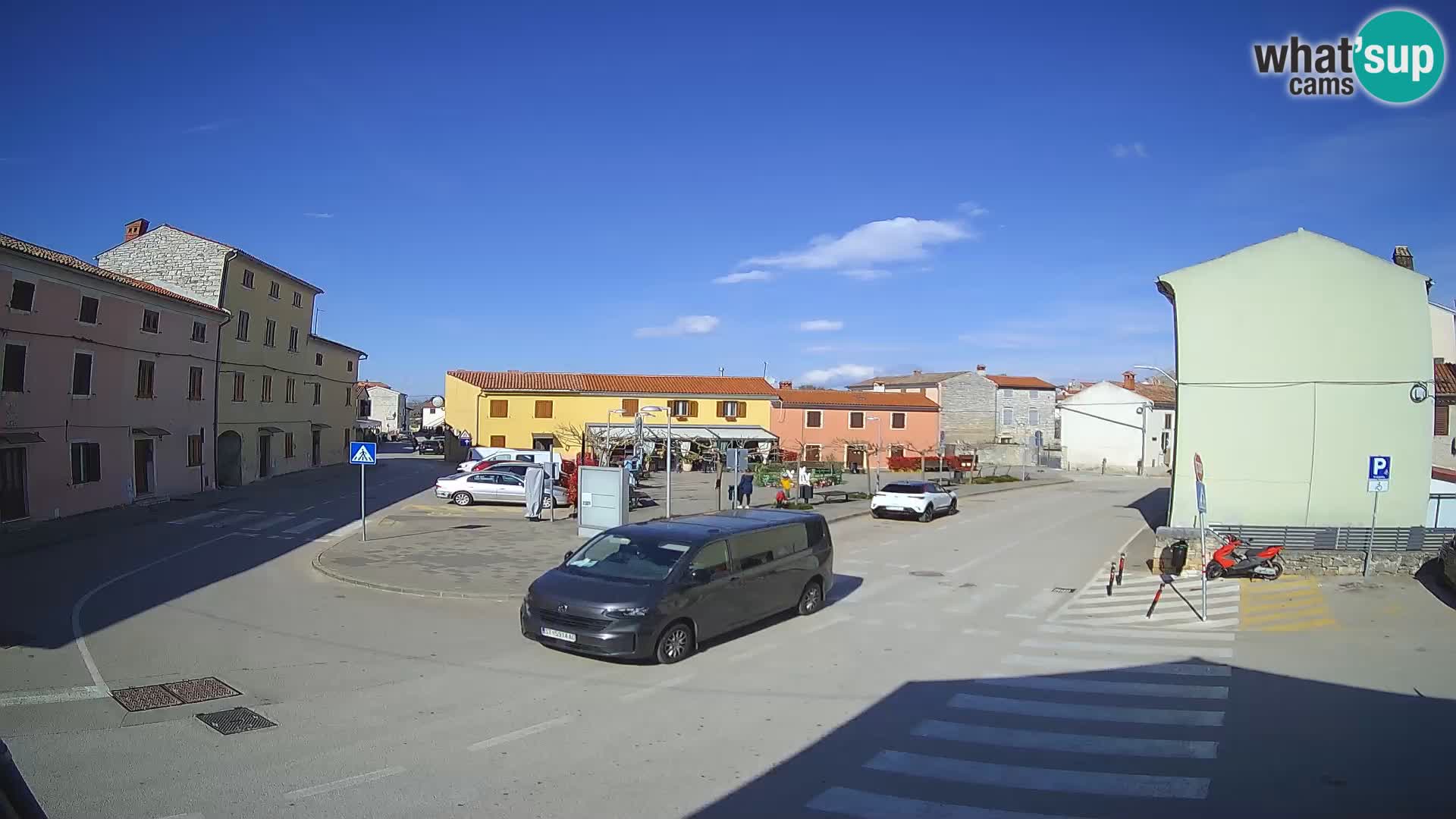 Webcam Valle, piazza La Musa – Istria – Croazia