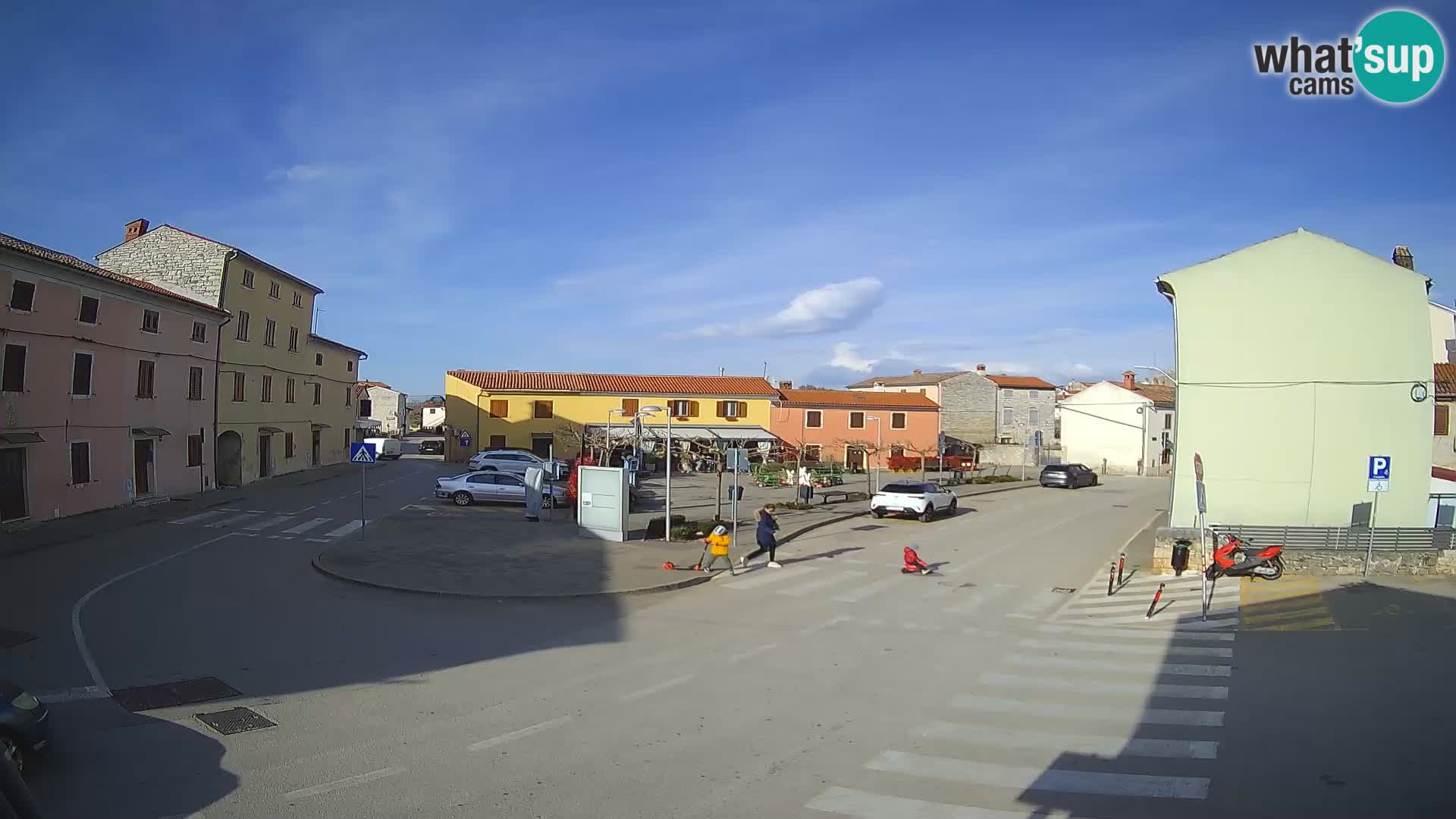 Webcam Valle, piazza La Musa – Istria – Croazia