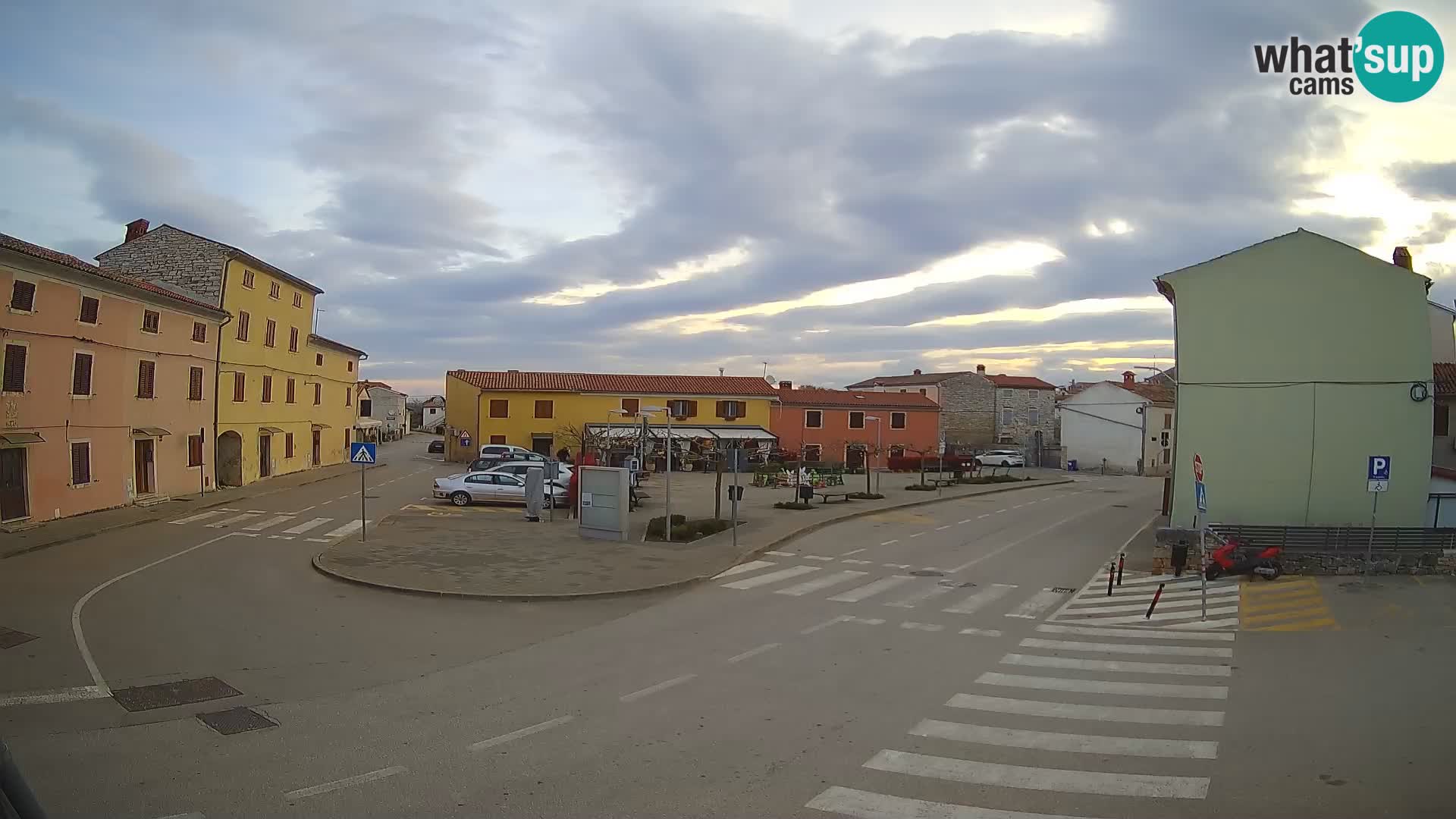 Webcam Valle, piazza La Musa – Istria – Croazia