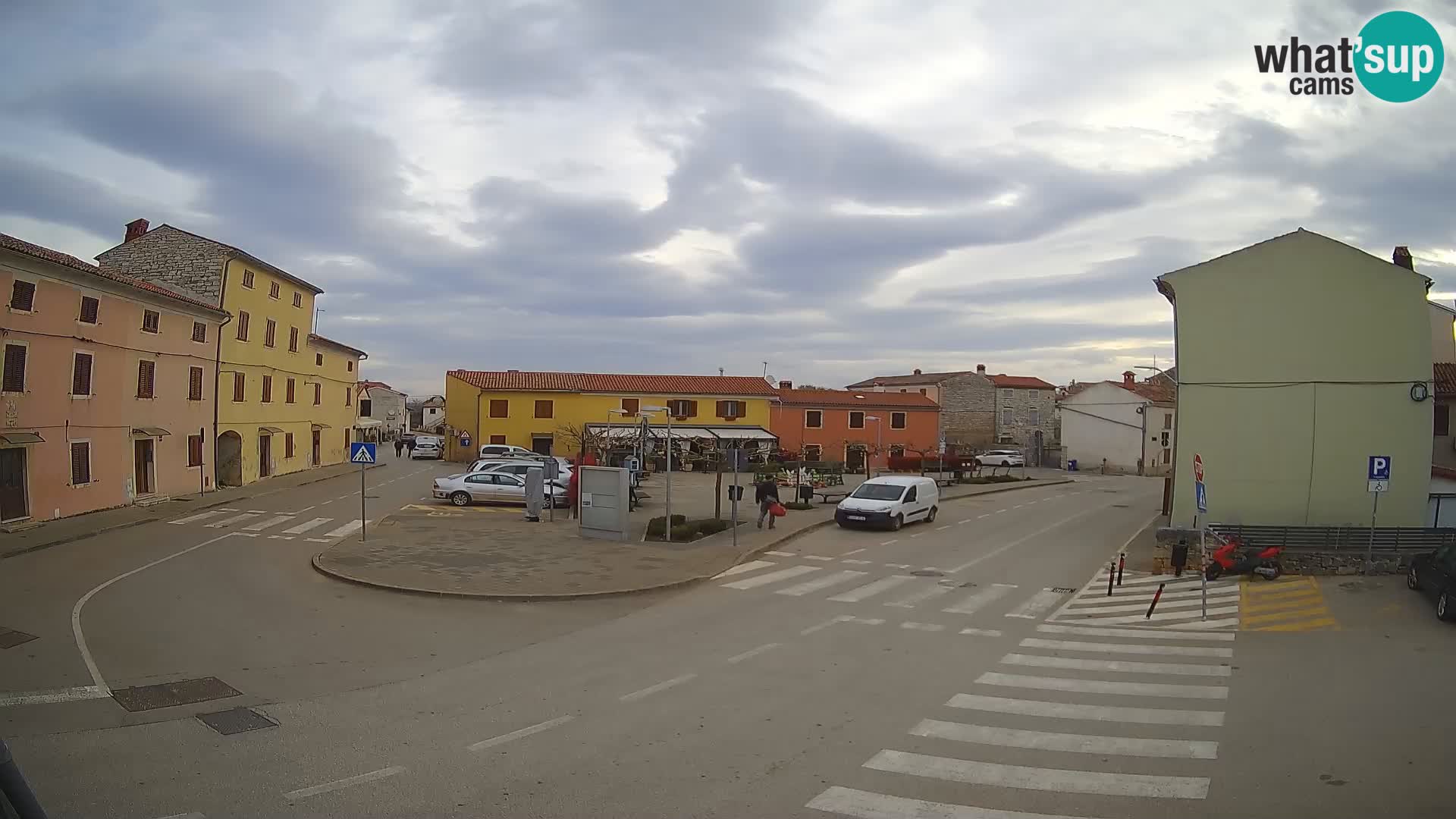 Bale Trg La Musa webcam – Istria – Croatia