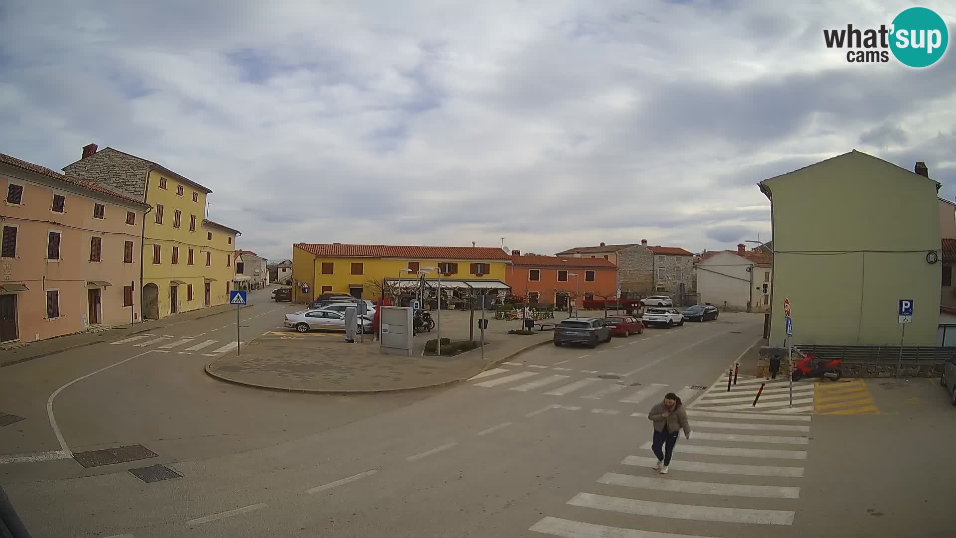 Bale Trg La Musa webcam – Istria – Croatia