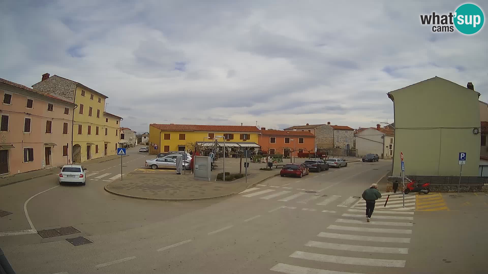 Bale, webcam de la plaza La Musa – Istria – Croacia