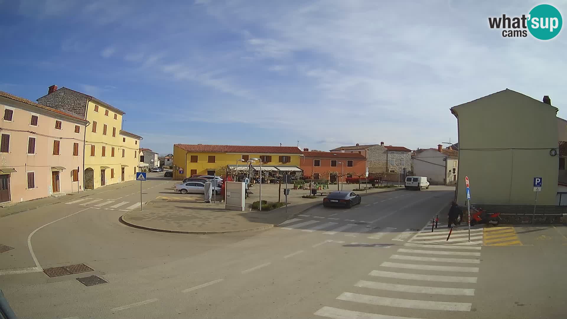 Bale Trg La Musa webcam – Istria – Croatia