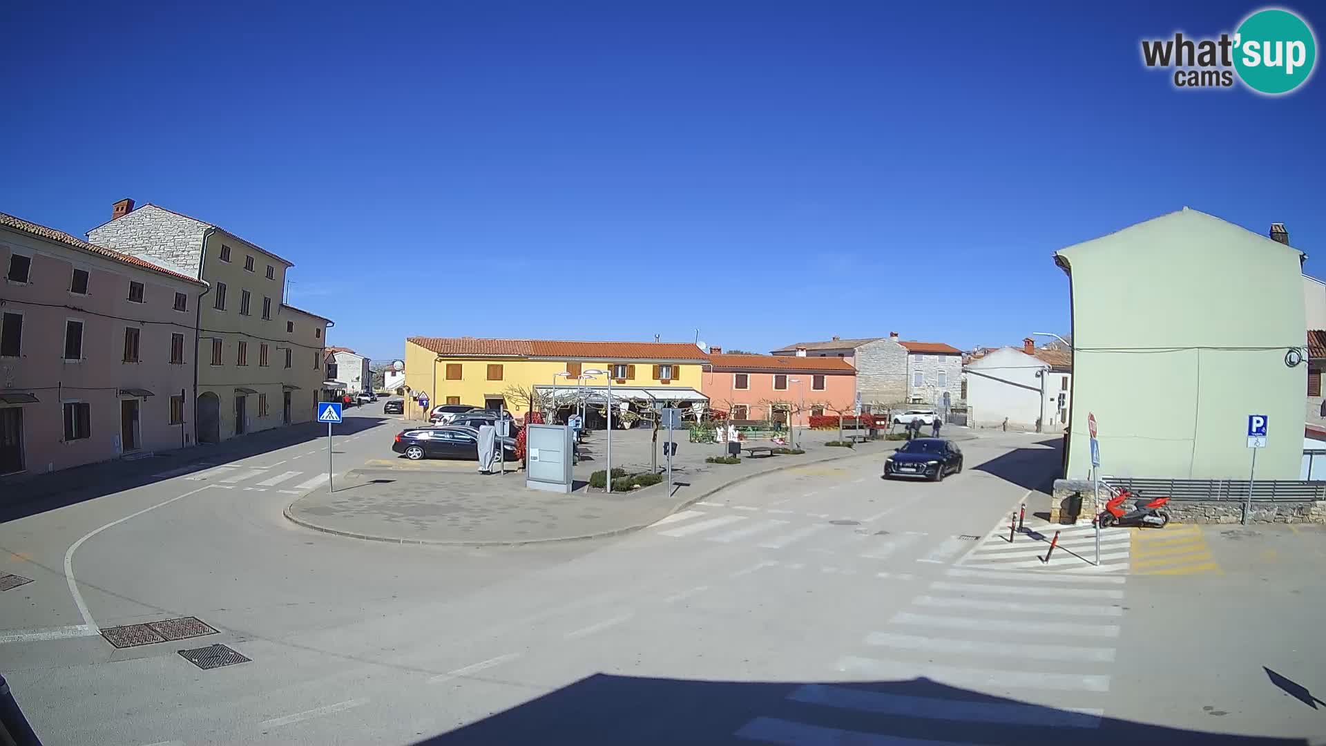 Bale Trg La Musa webcam – Istria – Croatia