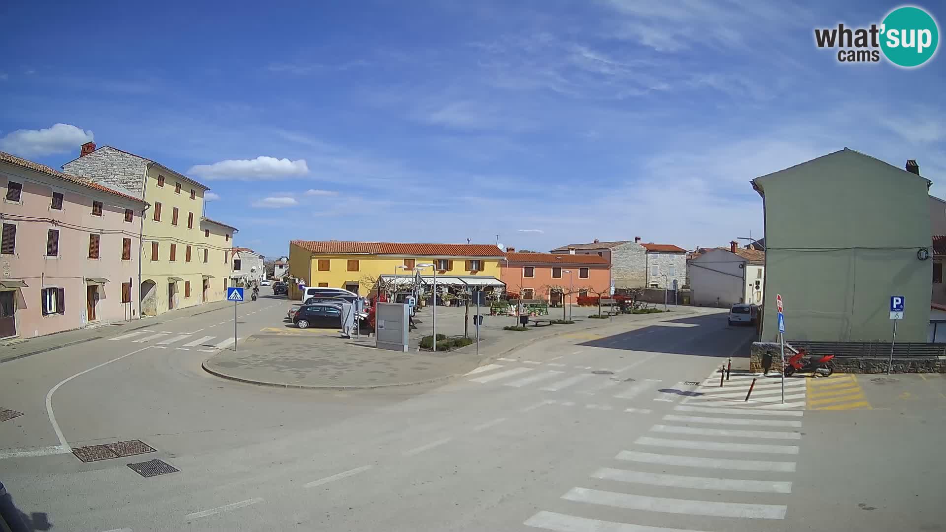 Bale Trg La Musa webcam – Istria – Croatia