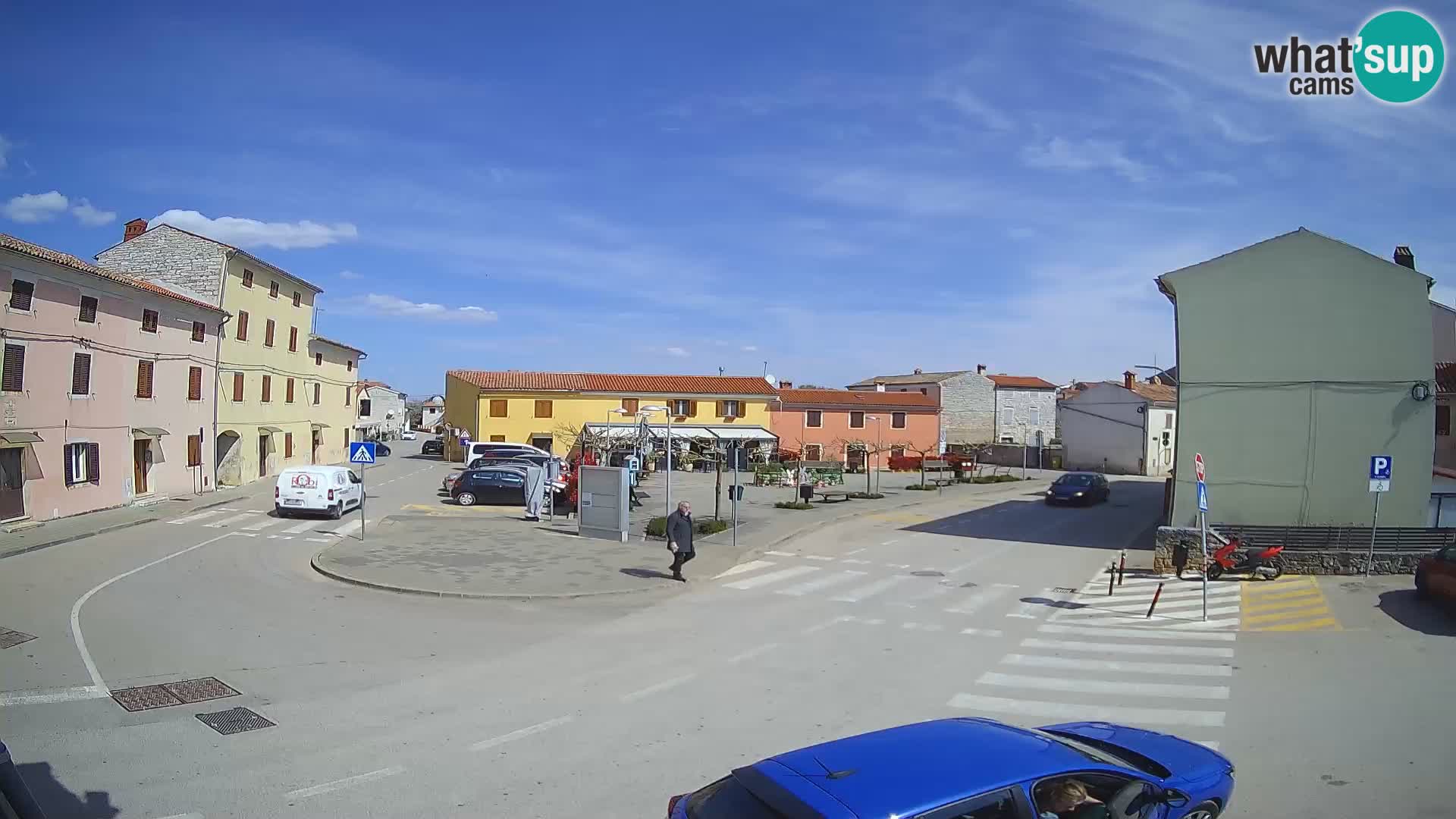 Bale Trg La Musa spletna kamera – Istra – Hrvaška