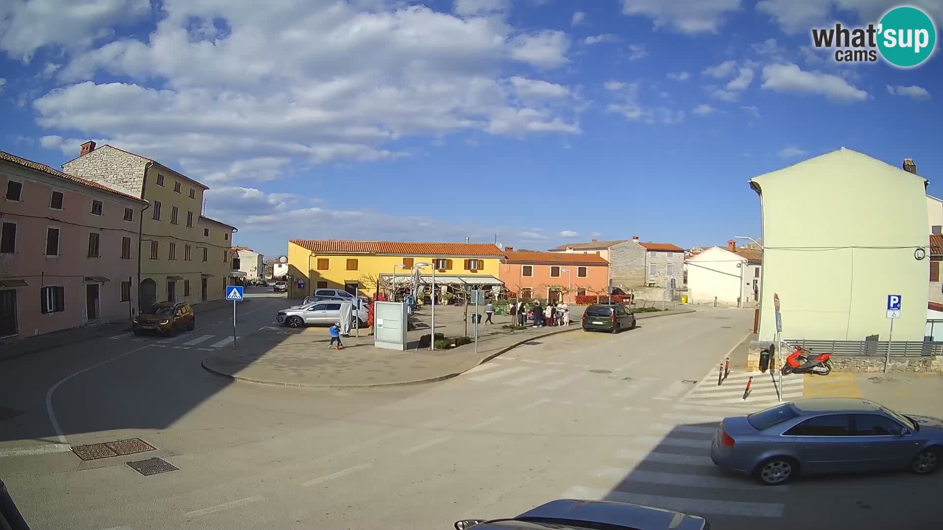 Webcam Valle, piazza La Musa – Istria – Croazia