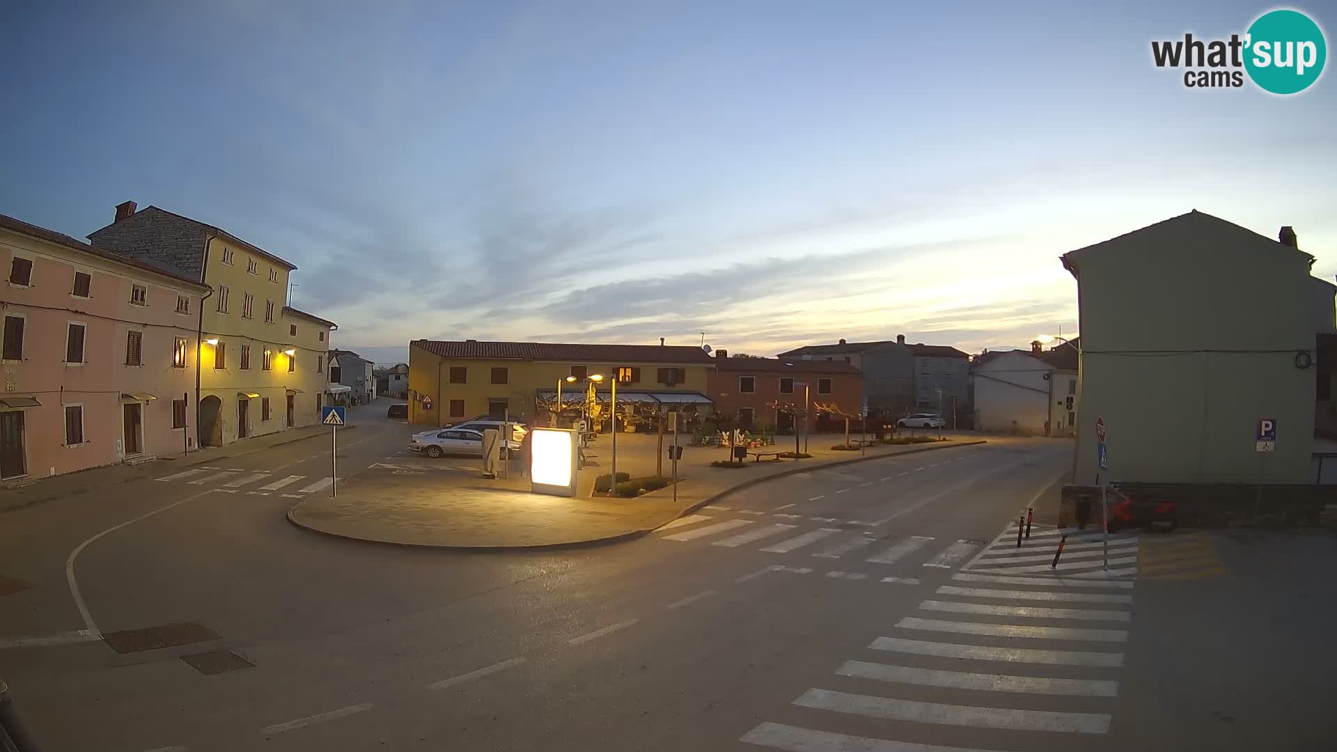 Bale Trg La Musa webcam – Istria – Croatia