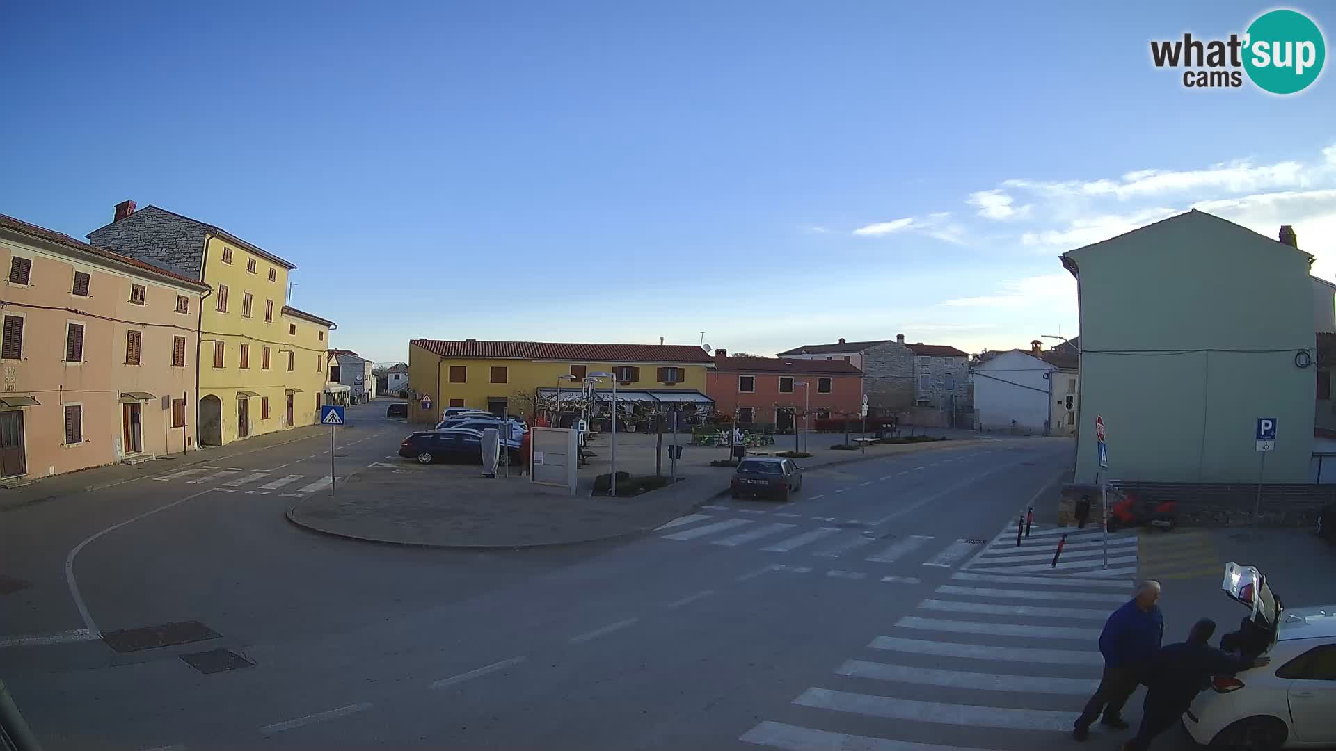 Bale Trg La Musa webcam – Istria – Croatia