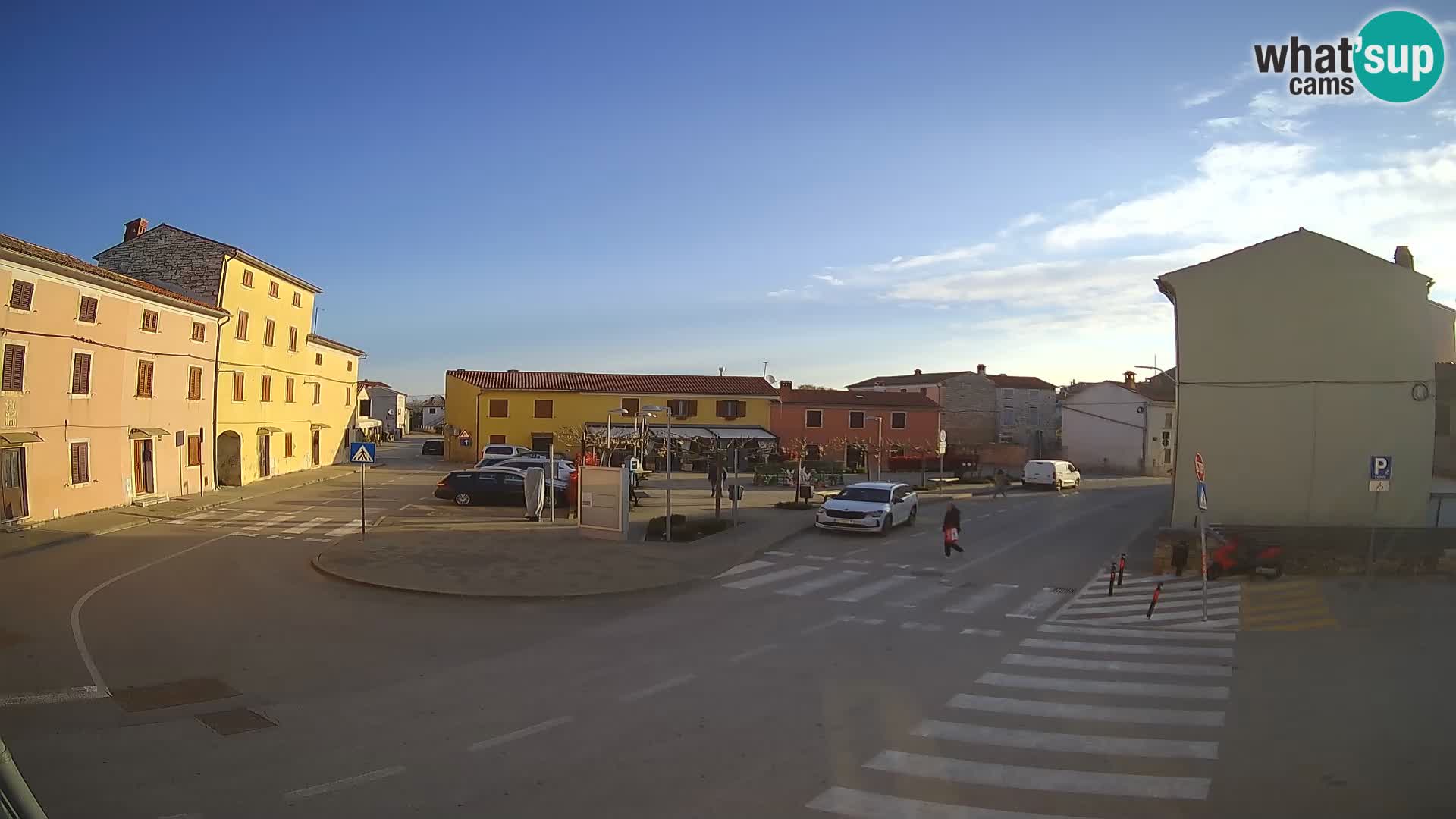 Webcam Valle, piazza La Musa – Istria – Croazia