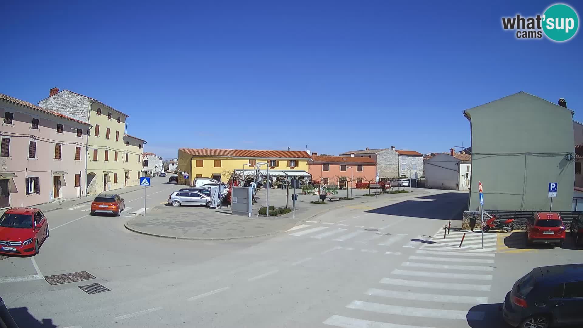 Bale Trg La Musa webcam – Istria – Croatia