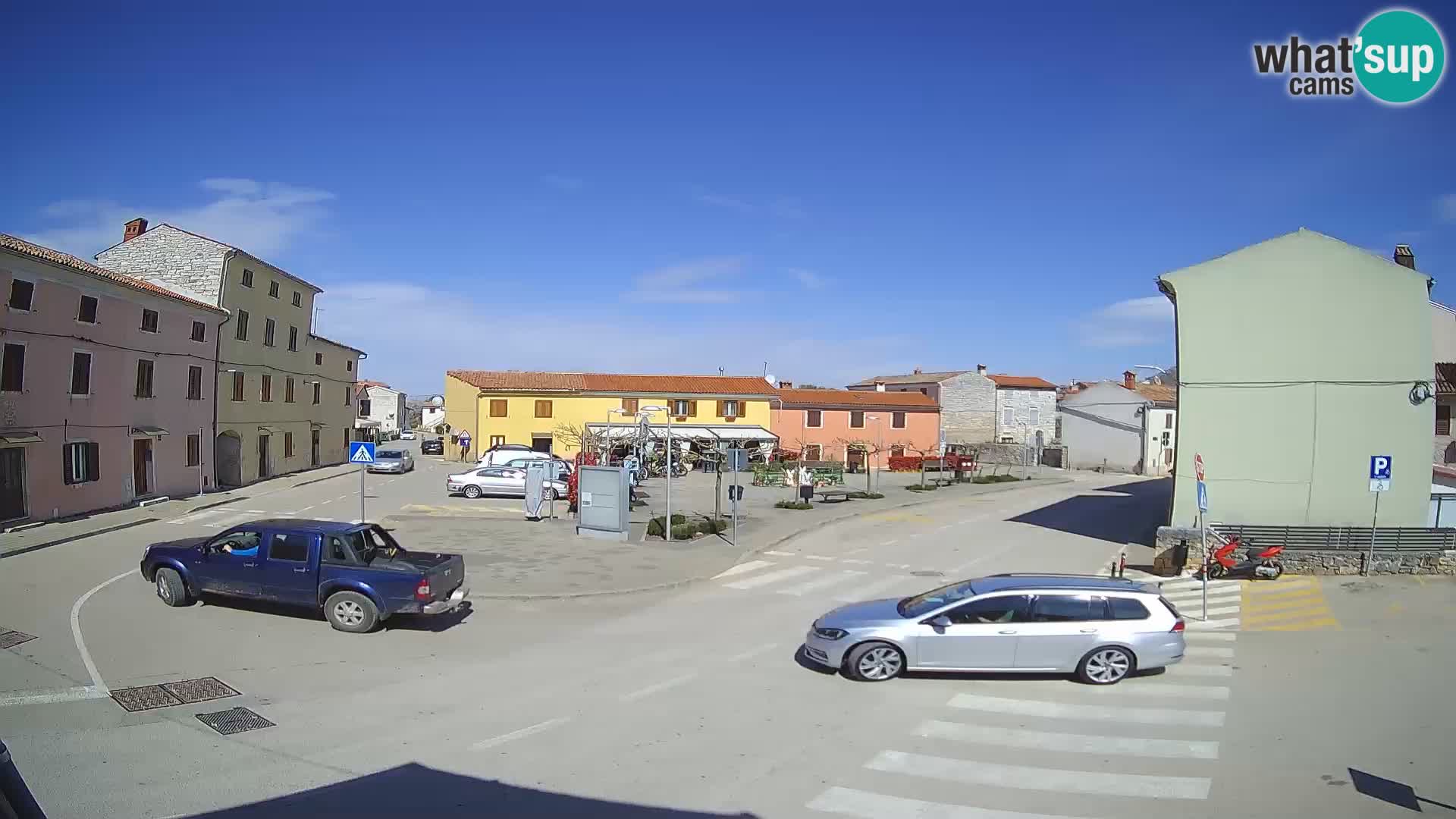 Bale Trg La Musa webcam – Istria – Croatia