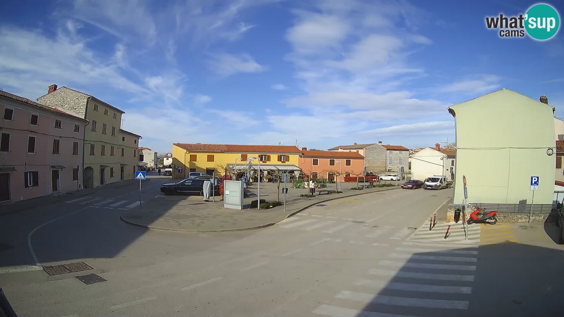 Bale Trg La Musa spletna kamera – Istra – Hrvaška