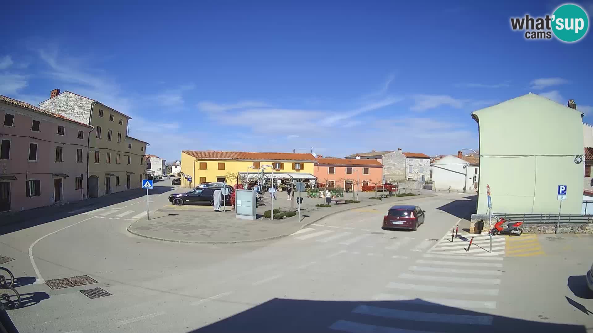 Bale Trg La Musa web kamera – Istra