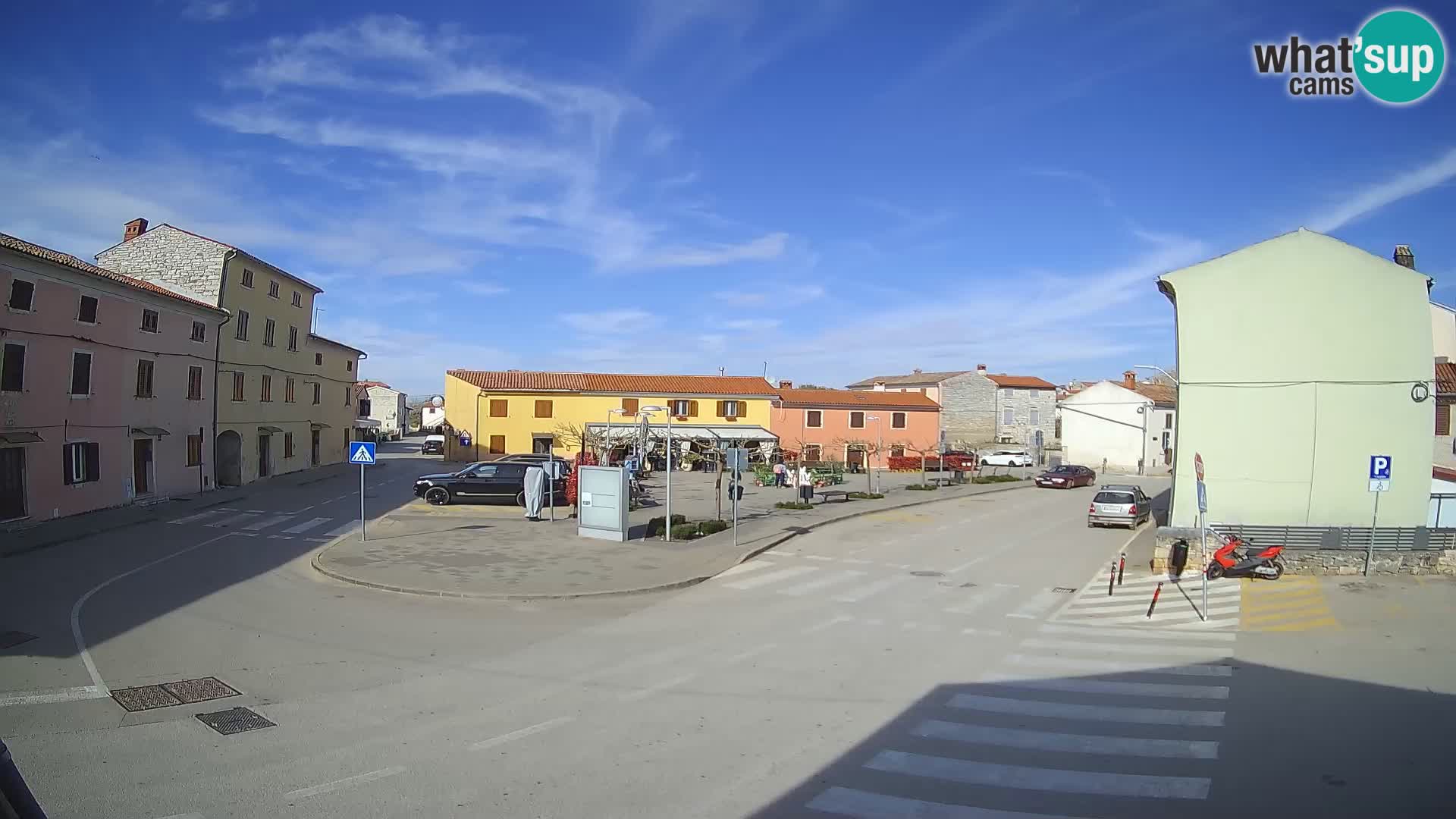 Bale Trg La Musa webcam – Istria – Croatia