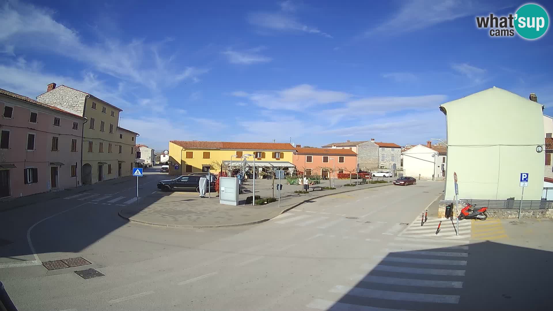 Webcam Valle, piazza La Musa – Istria – Croazia