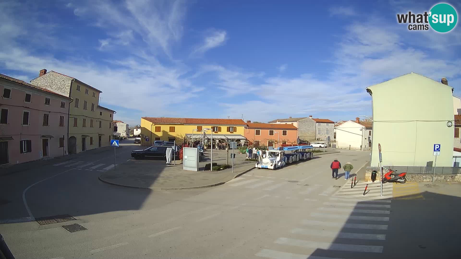 Bale, webcam de la place La Musa – Istrie – Croatie