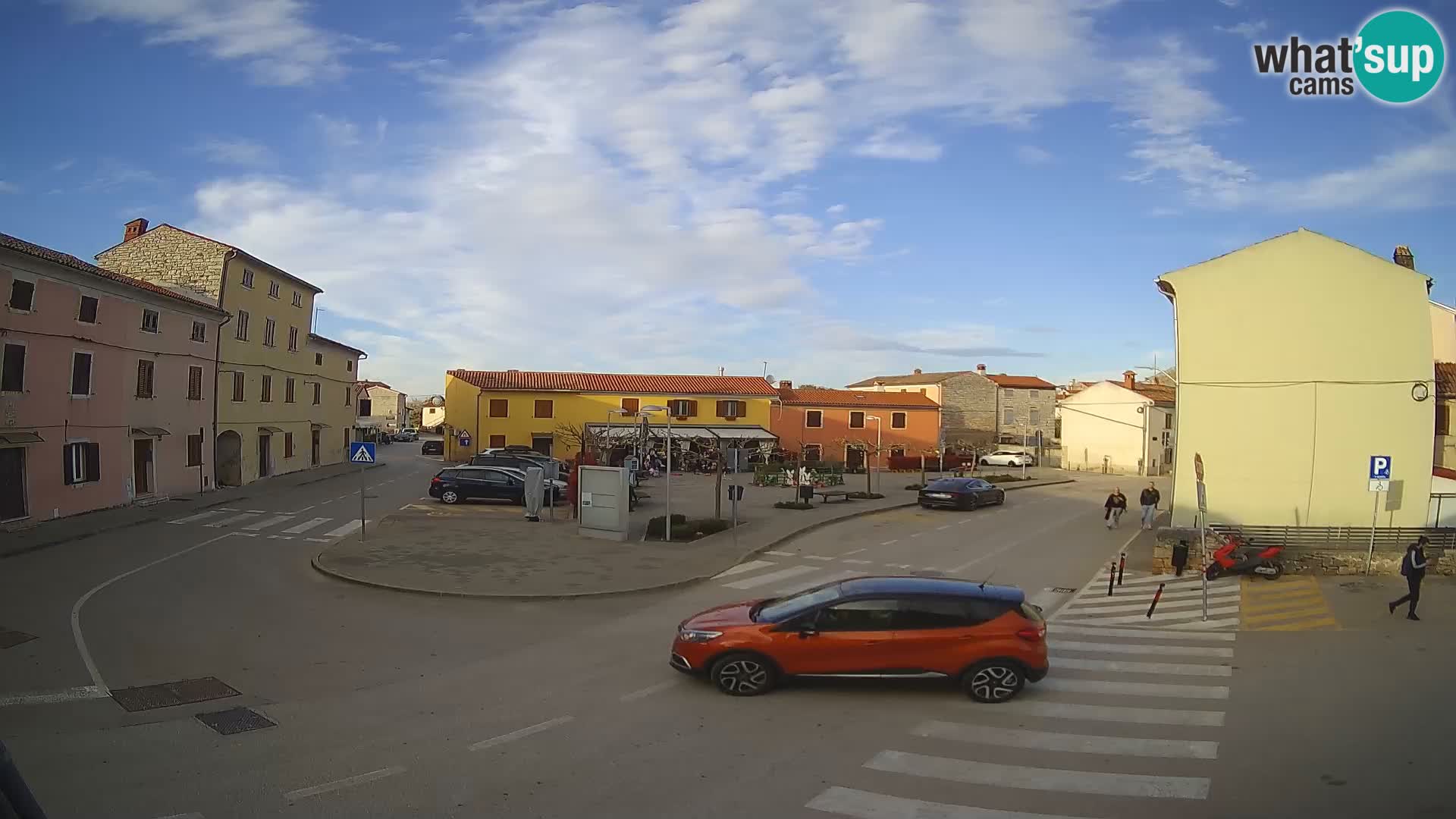 Bale, webcam de la place La Musa – Istrie – Croatie