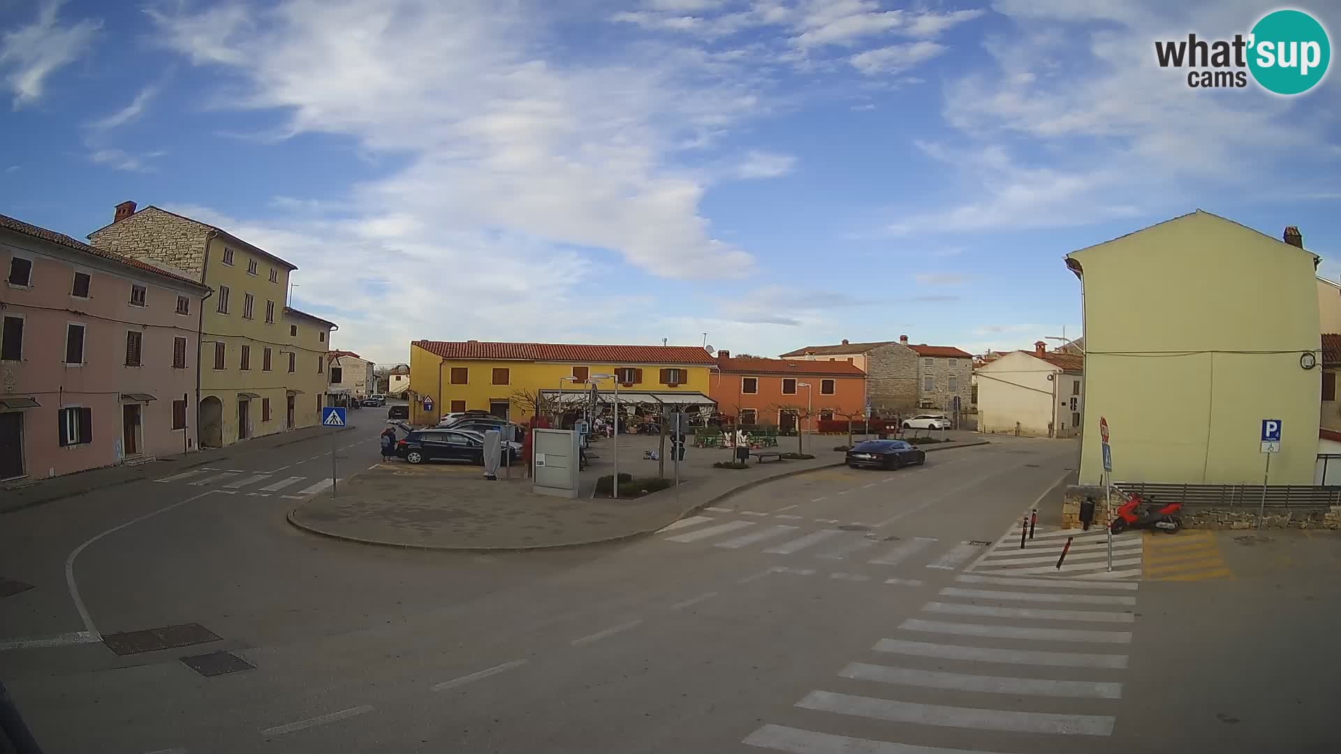 Bale Trg La Musa webcam – Istria – Croatia