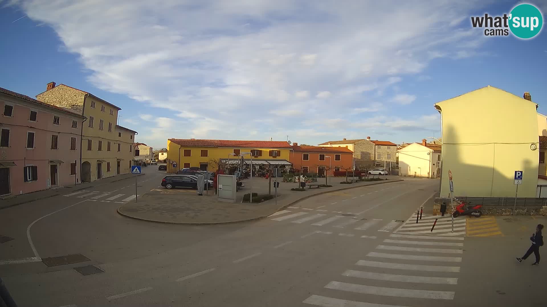 Bale, webcam de la plaza La Musa – Istria – Croacia