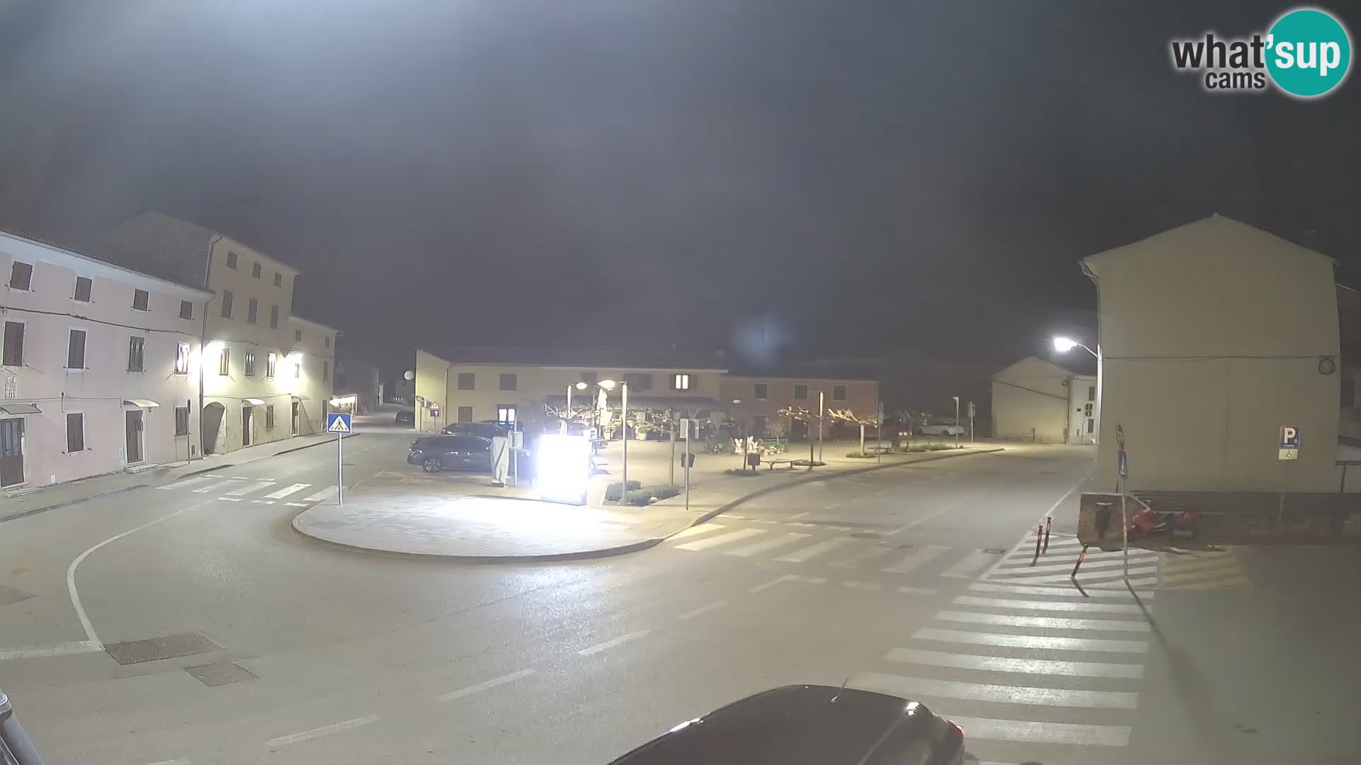 Bale, webcam de la place La Musa – Istrie – Croatie