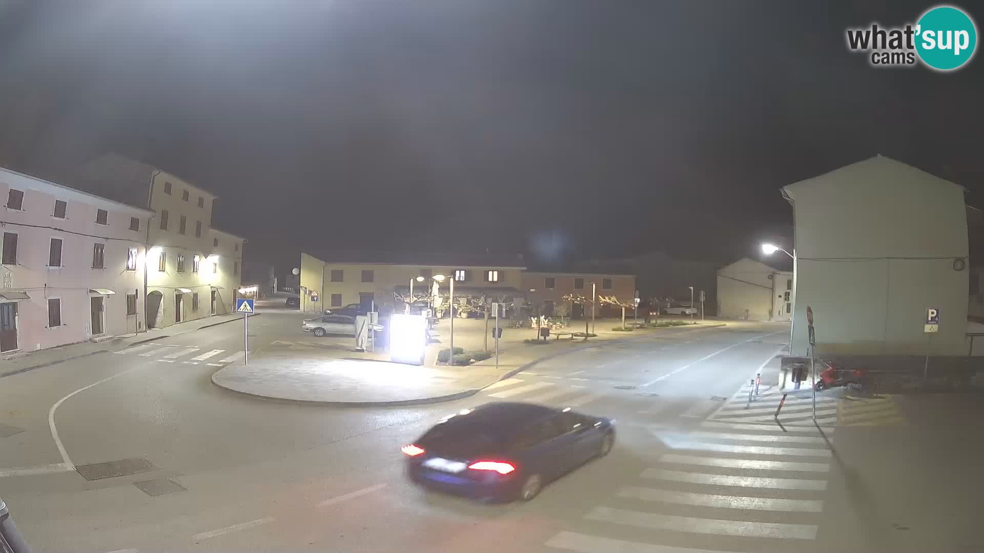 Bale, webcam de la place La Musa – Istrie – Croatie