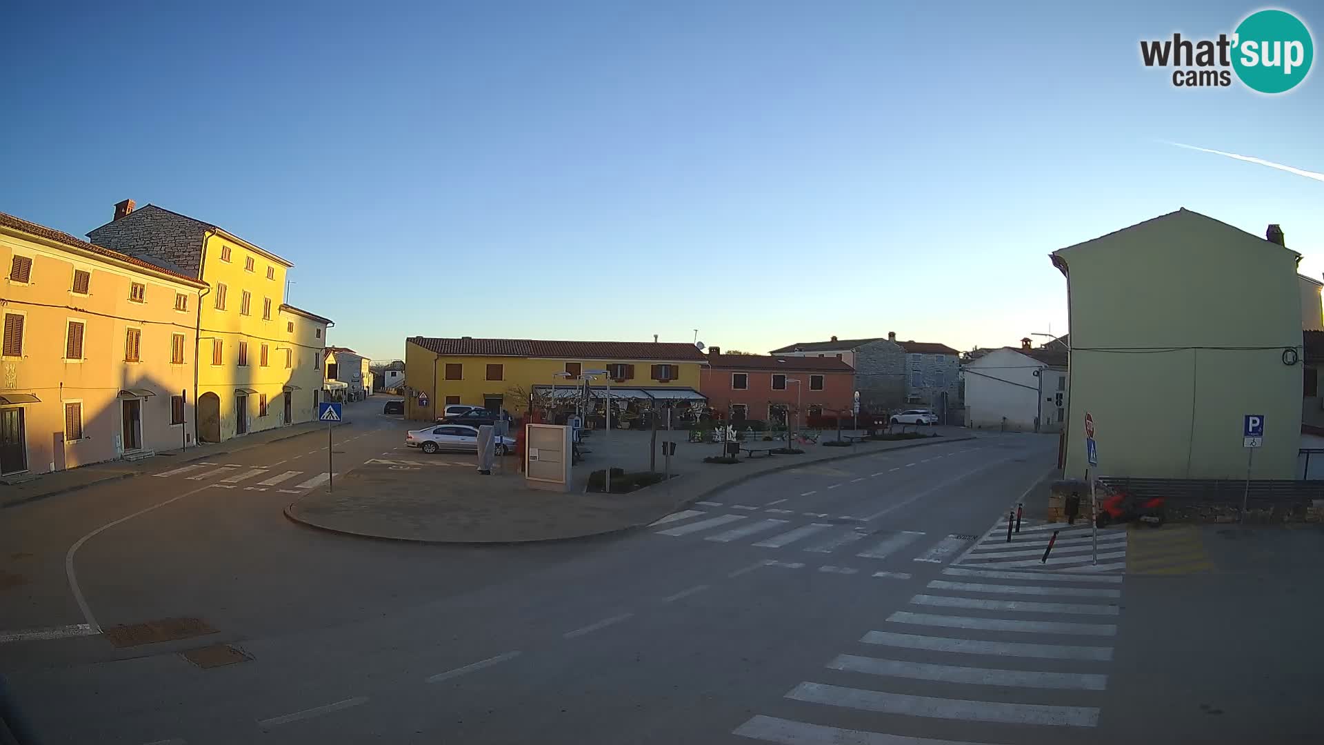 Bale Trg La Musa webcam – Istria – Croatia