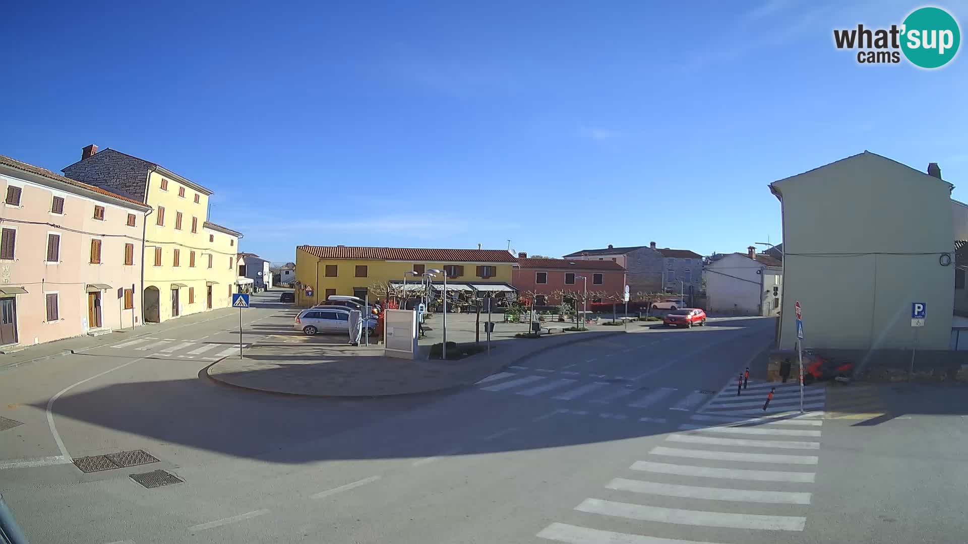 Bale, webcam de la plaza La Musa – Istria – Croacia