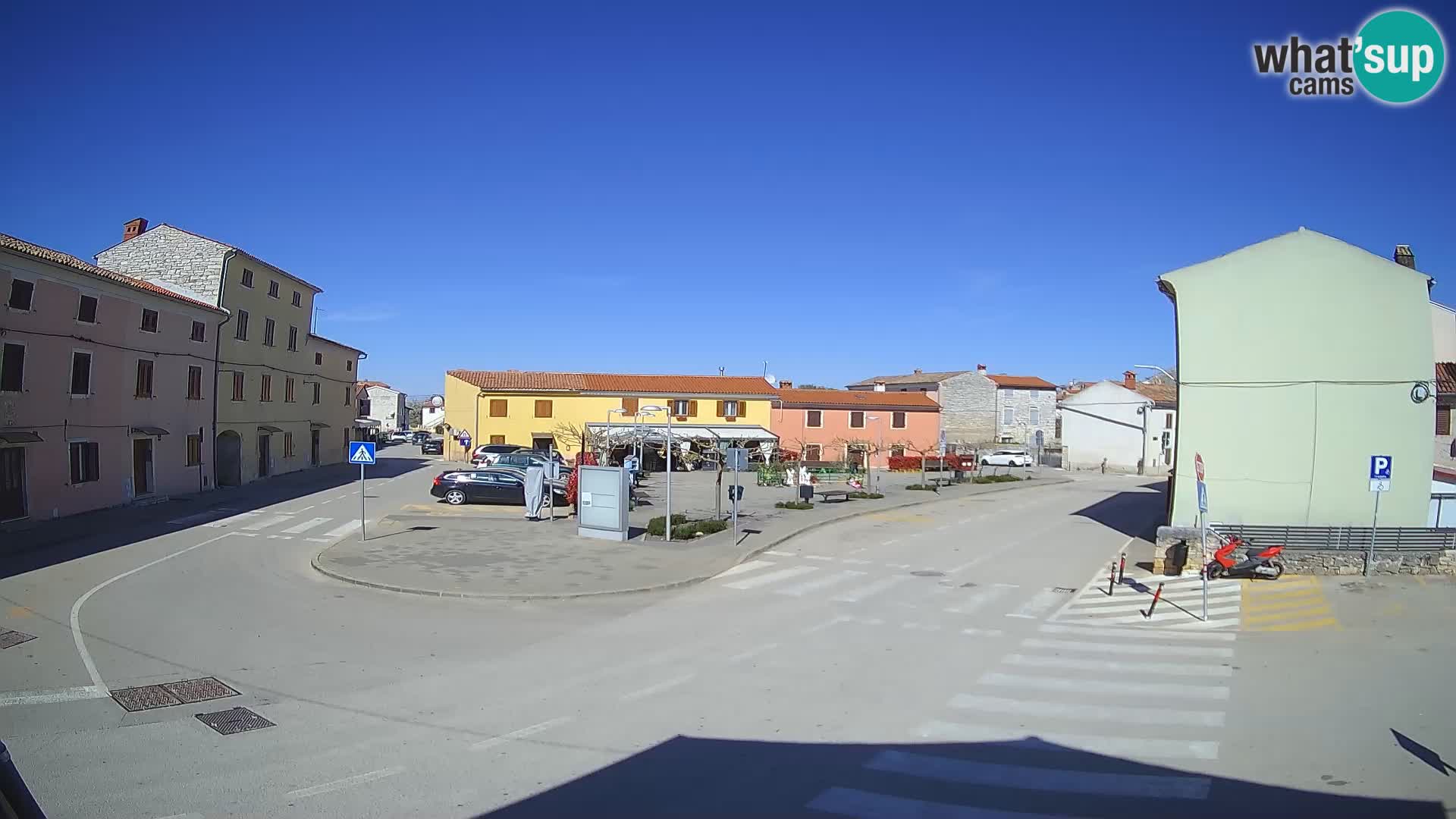 Bale Trg La Musa spletna kamera – Istra – Hrvaška