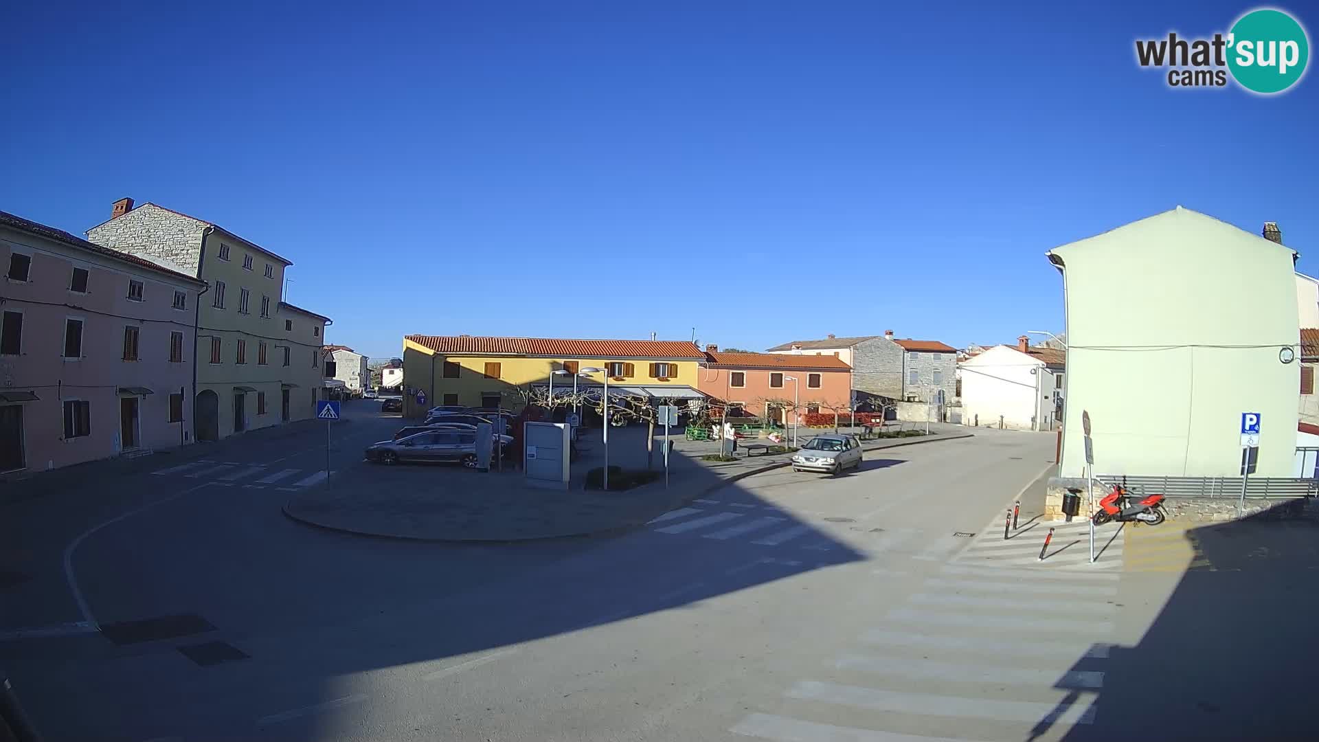 Bale Trg La Musa webcam – Istria – Croatia