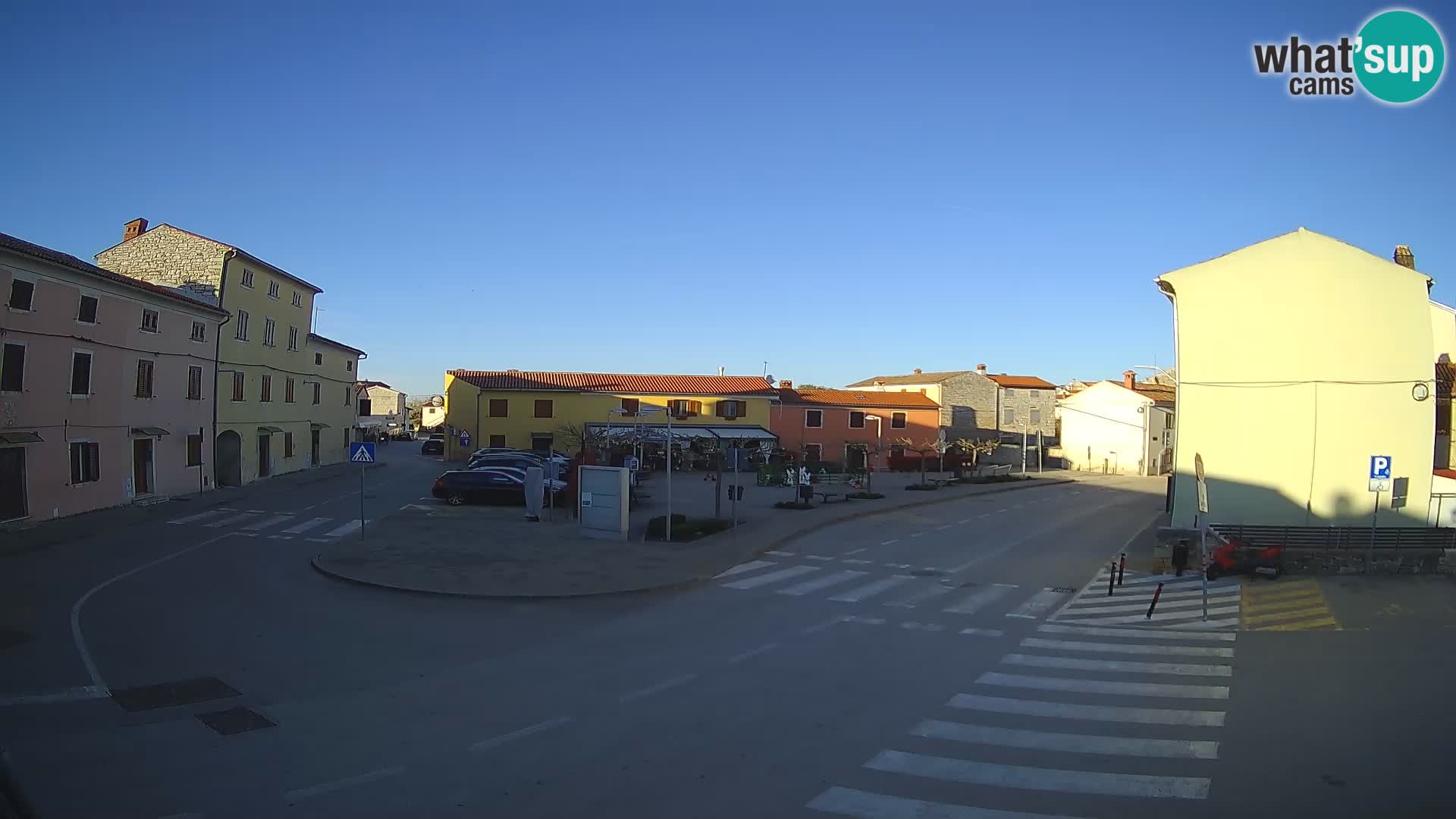 Bale Trg La Musa webcam – Istria – Croatia